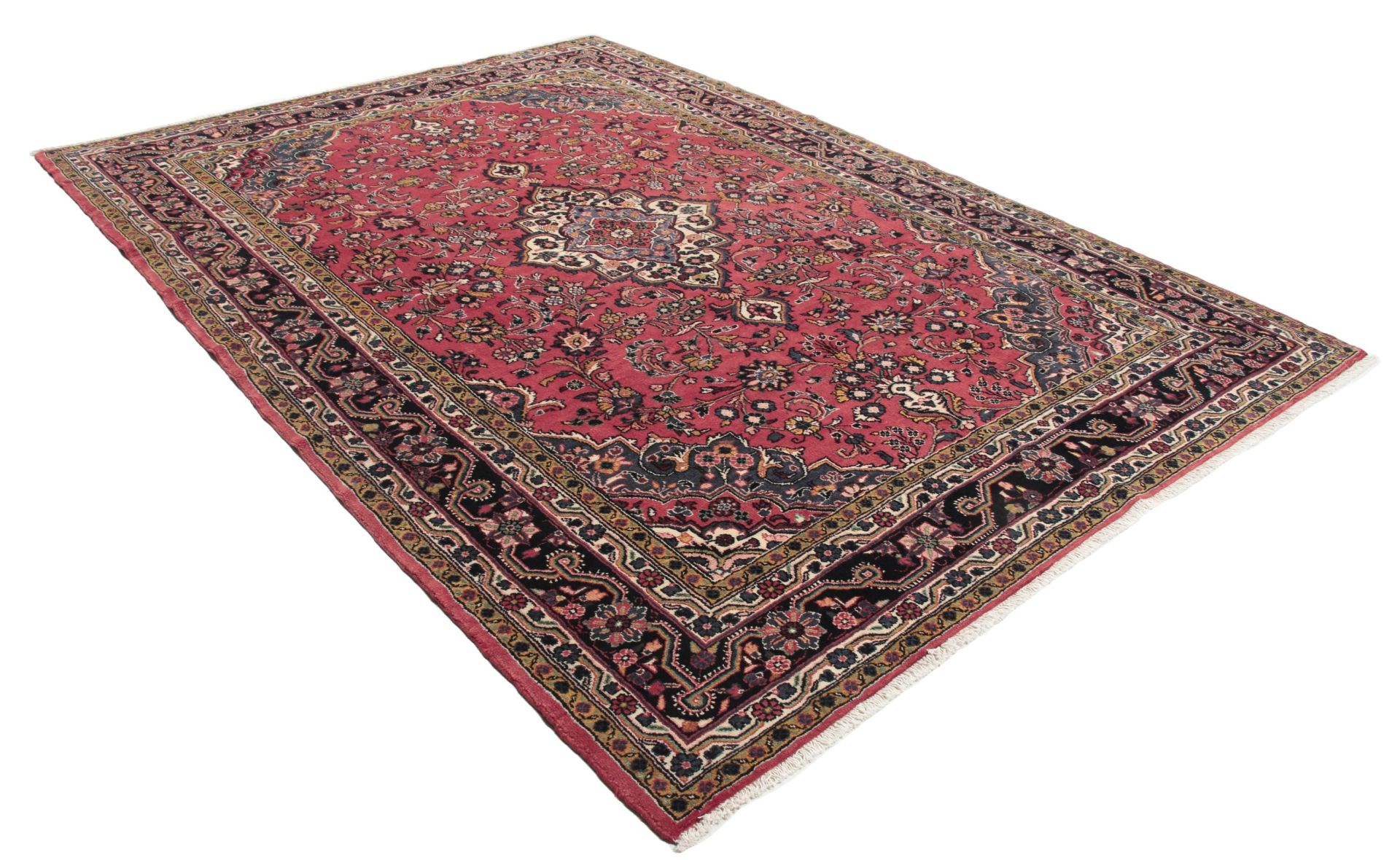 Hamadan Persian Rug 223 × 310 cm, hand-knotted