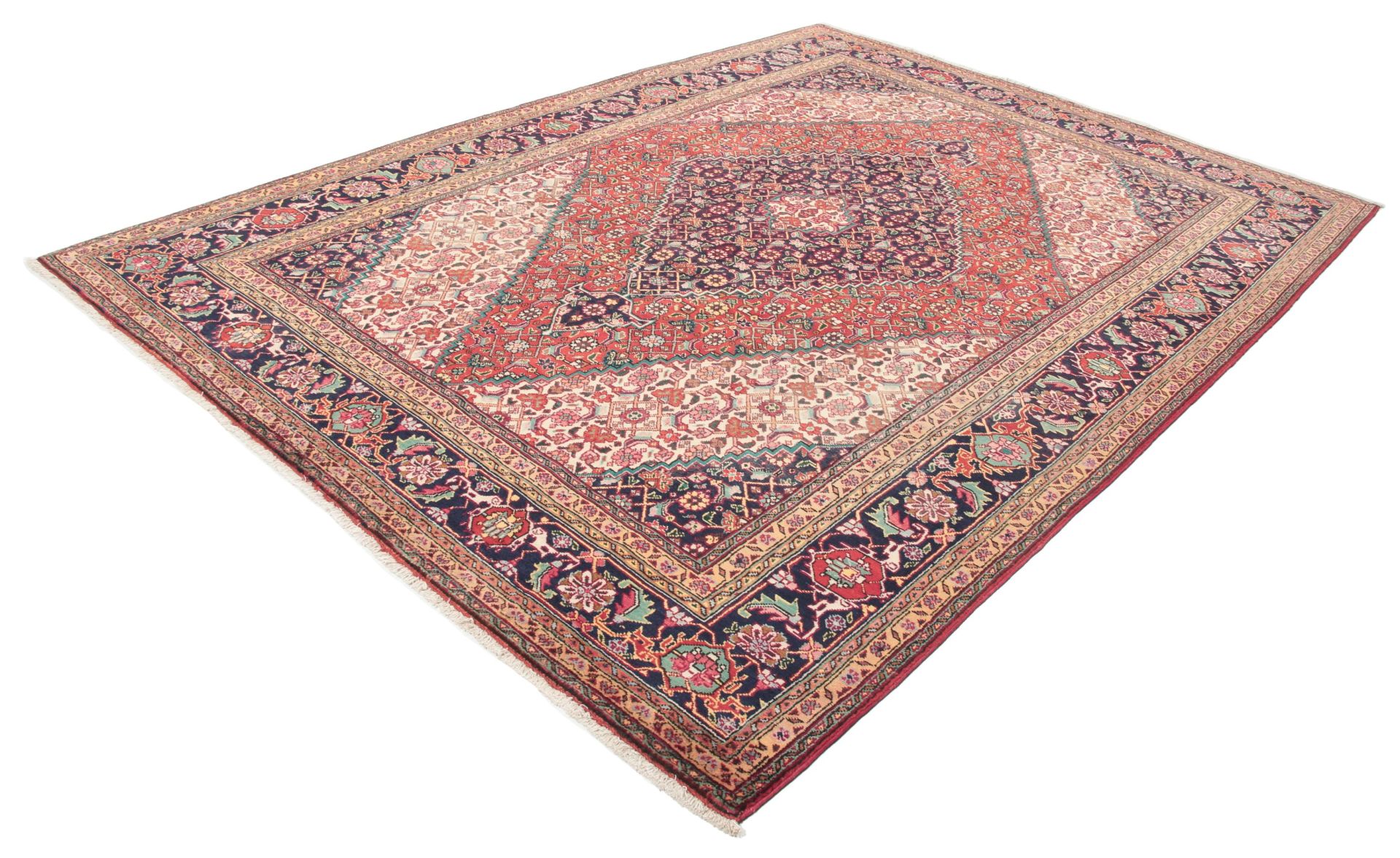 Tabriz Persian Rug 215 × 300 cm, hand-knotted