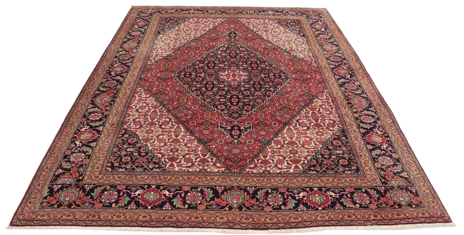 Tabriz Persian Rug 215 × 300 cm, hand-knotted