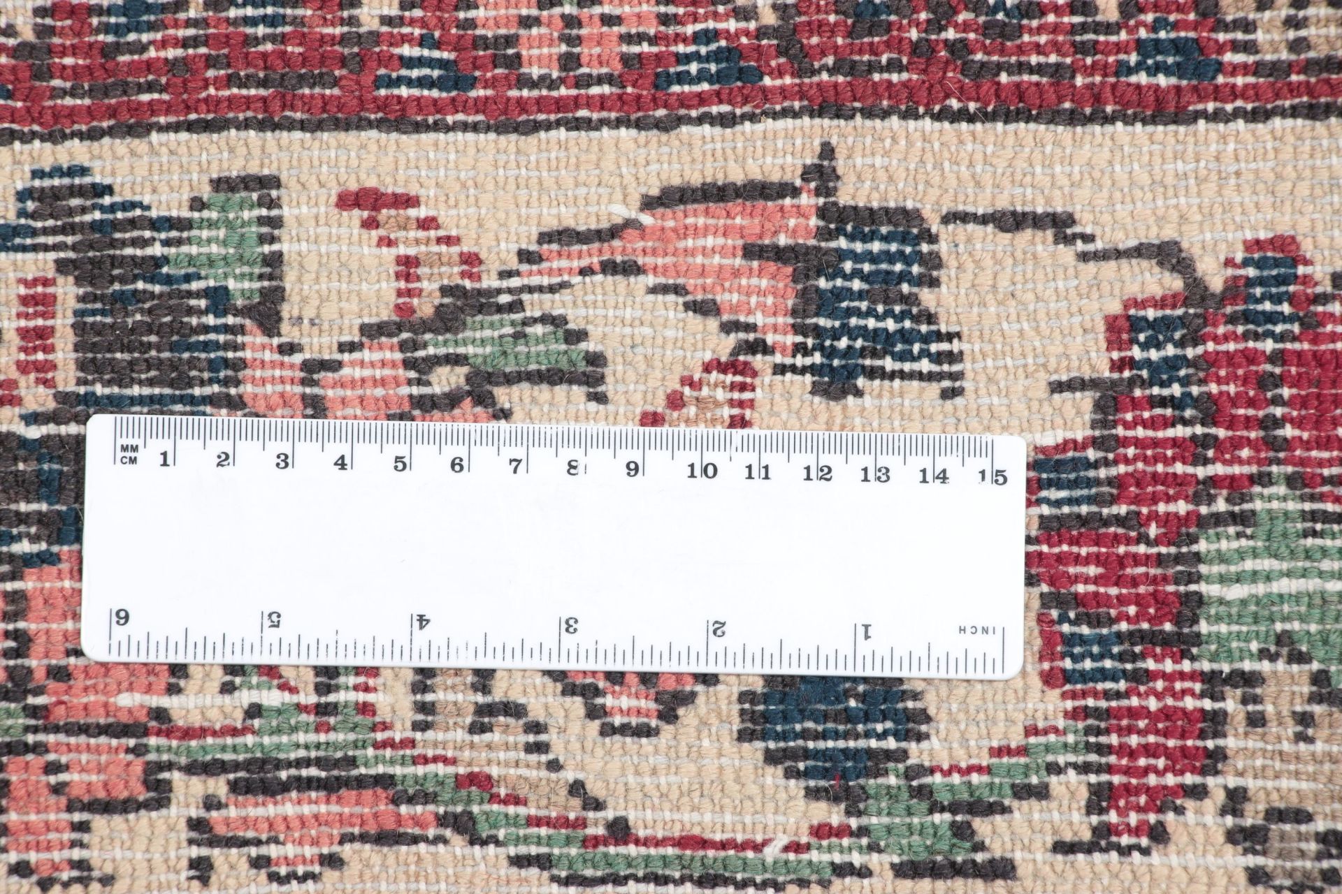 Hamadan Persian Rug — hand-knotted, 215 × 312 cm