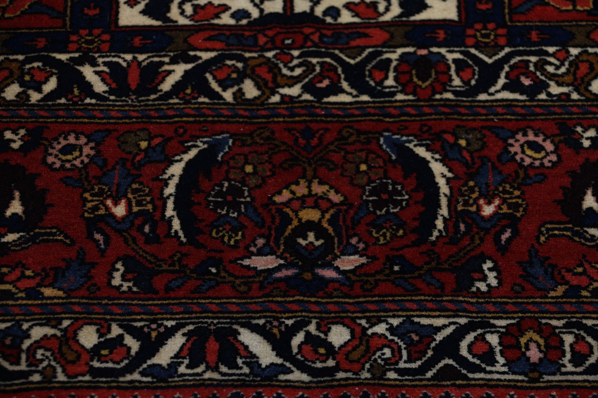 Bakhtiari Persian Rug — hand-knotted, 217 × 315 cm, Wool