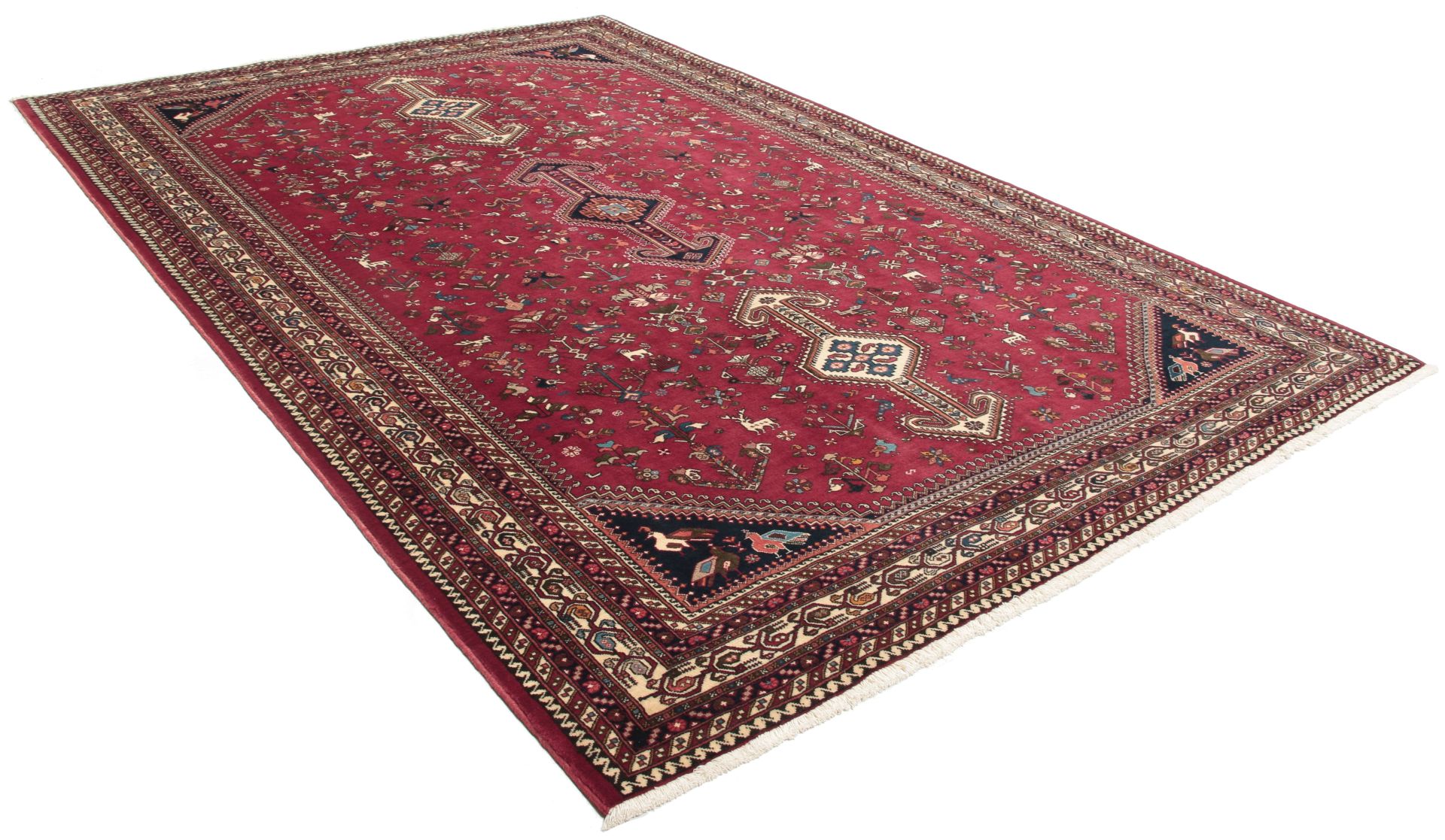 Persian Rug 200 × 304 cm, Wool, hand-knotted