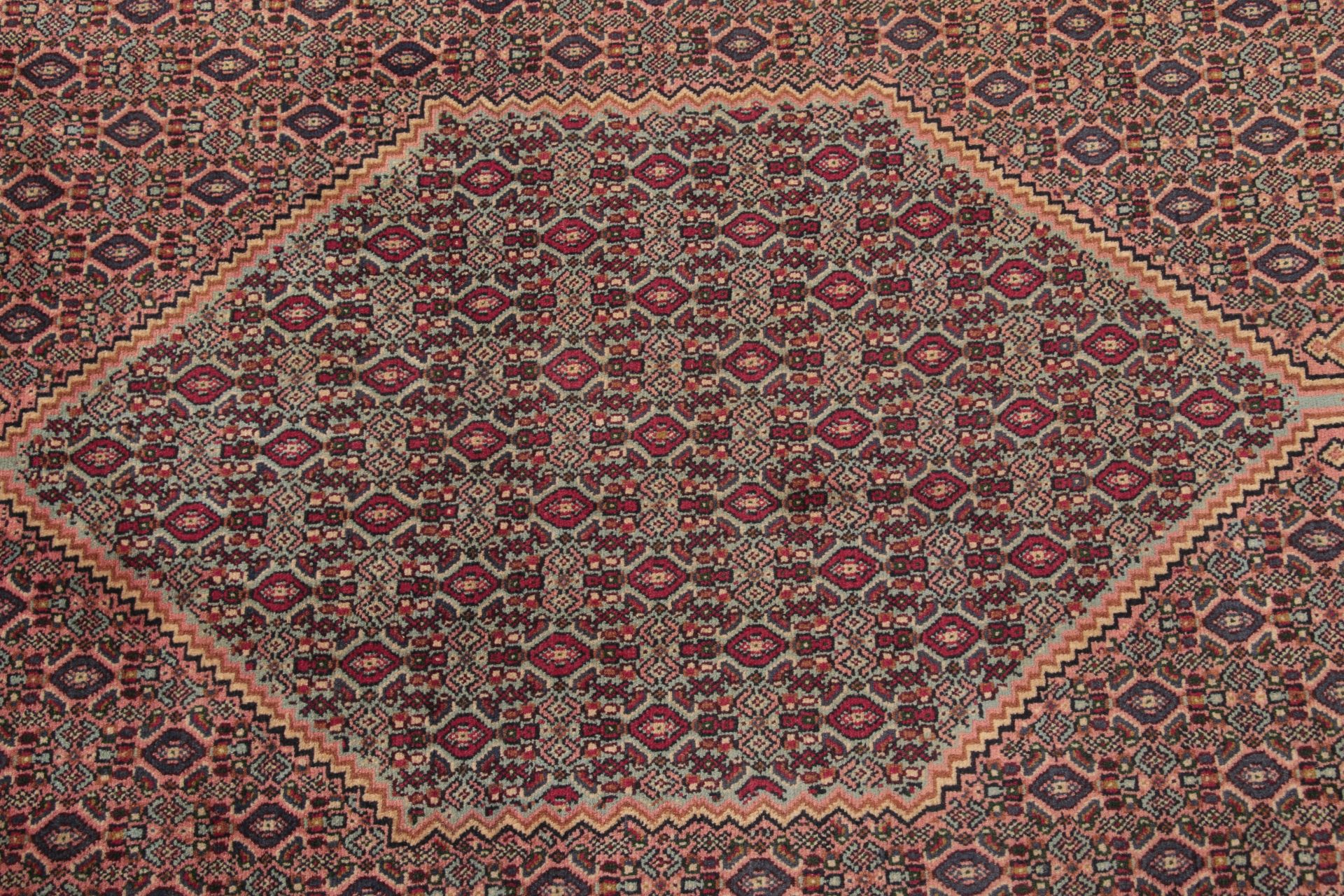 Hand-Knotted Wool Persian Rug, 203 × 310 cm