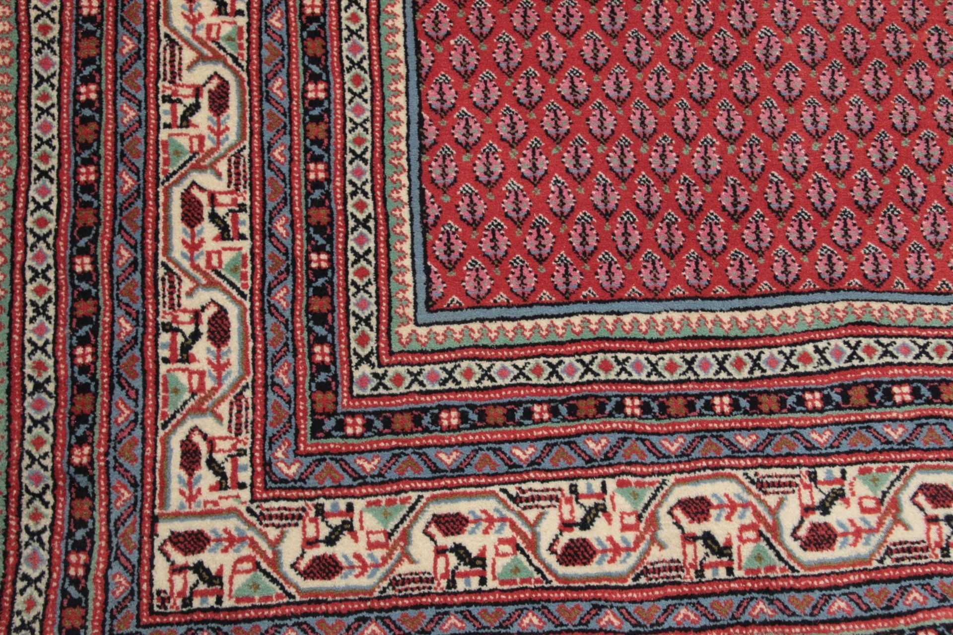 Sarouk Persian Rug 215 × 310 cm, Wool, hand-knotted