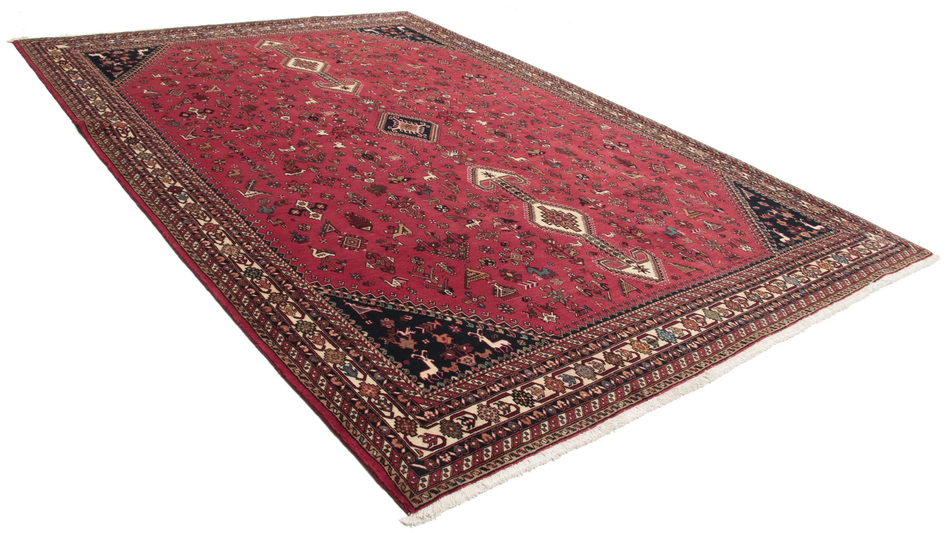 Persian Rug 207 × 300 cm, Wool, hand-knotted