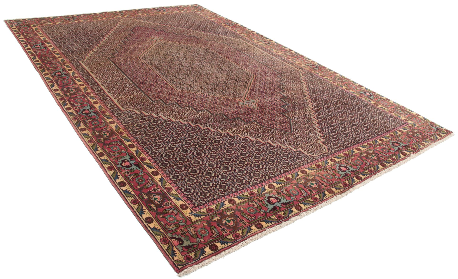 Persian Rug 200 × 300 cm, Wool, hand-knotted