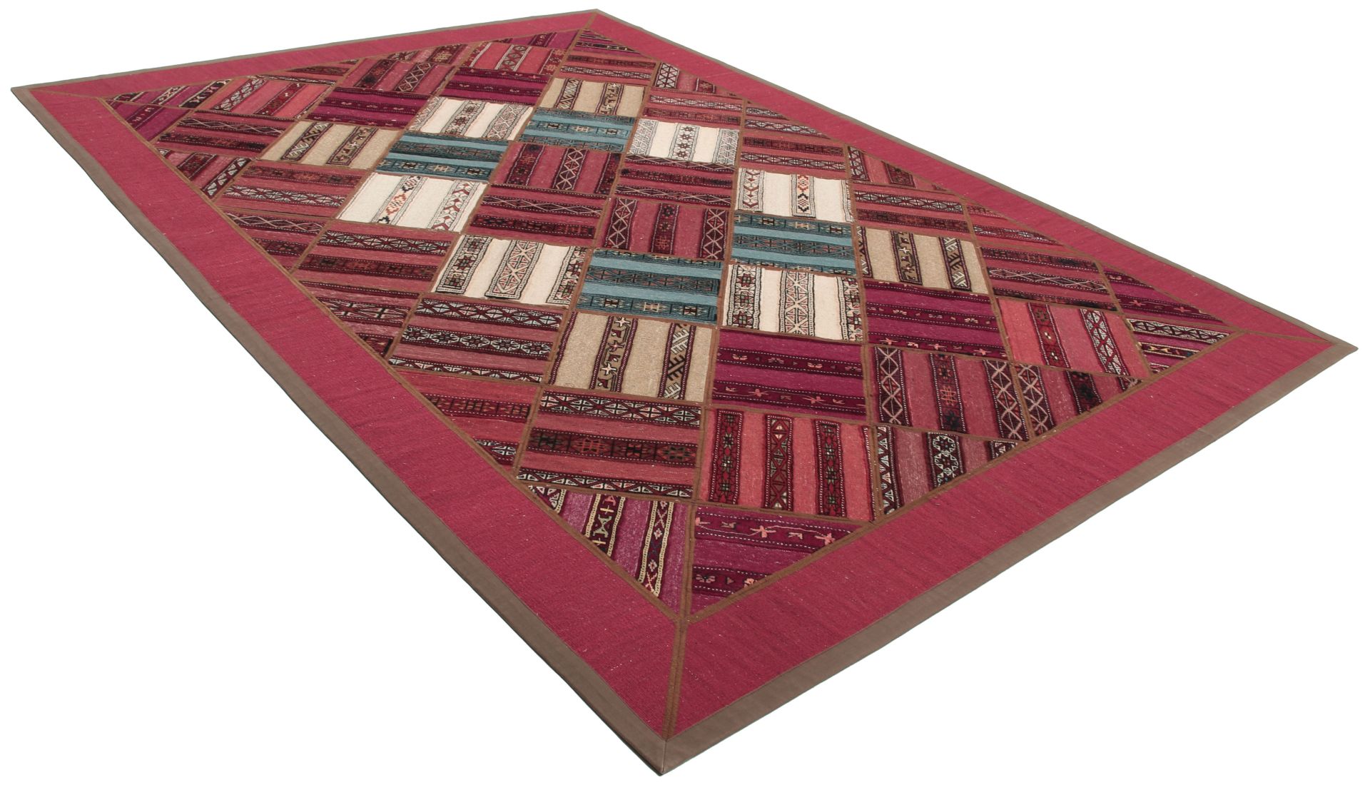Persian Rug 207 × 293 cm, Wool, hand-woven