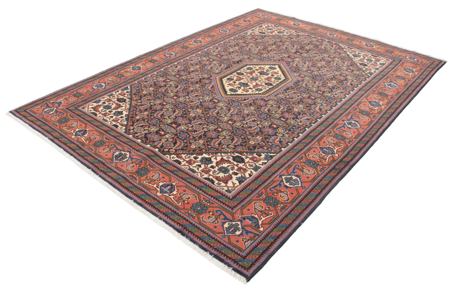 Ardebil Persian Rug — hand-knotted, 200 × 290 cm, Silk