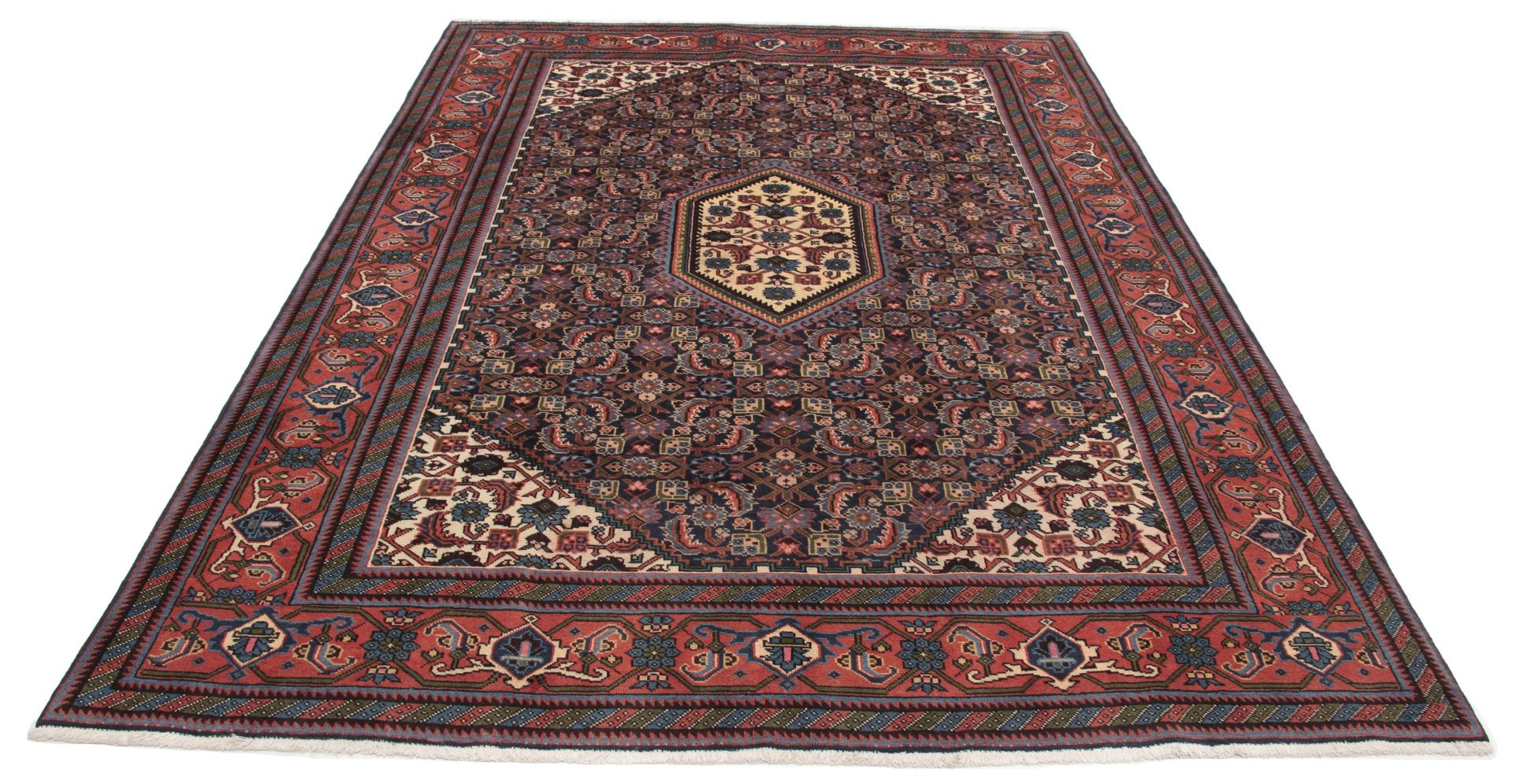Ardebil Persian Rug — hand-knotted, 200 × 290 cm, Silk