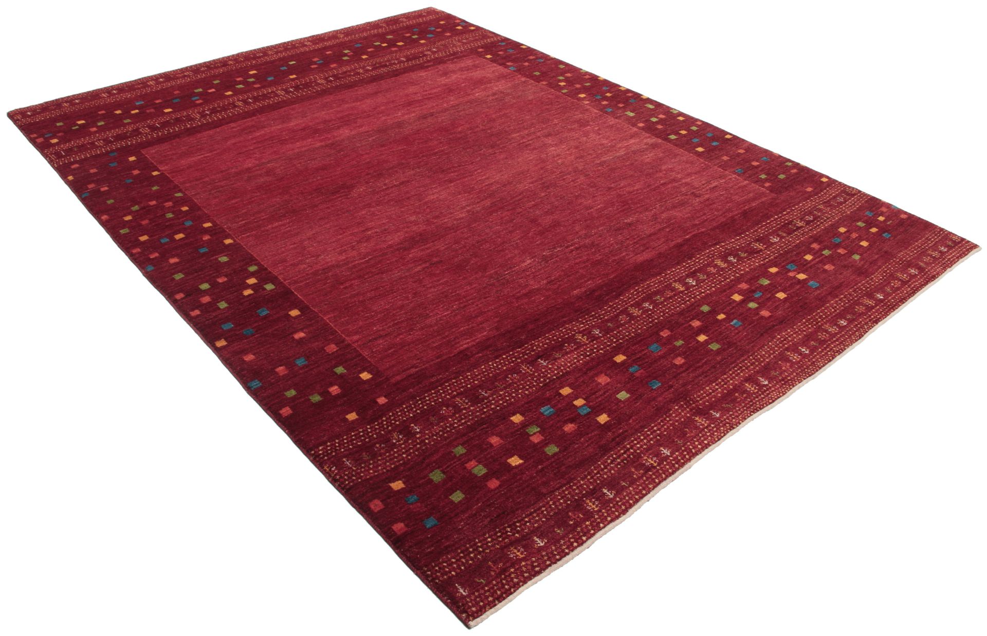 Persian Rug 218 × 295 cm, Wool, hand-knotted