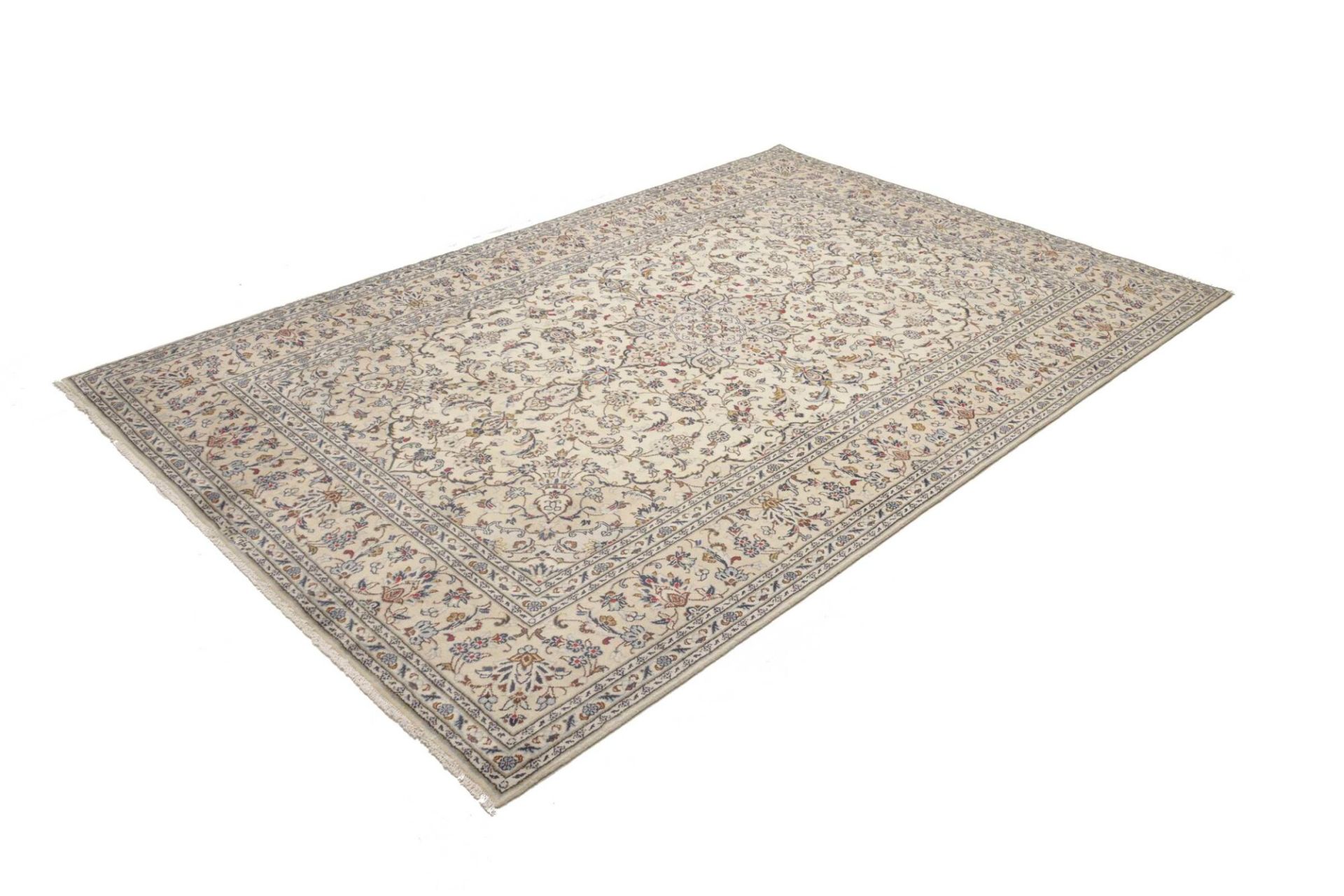 Kashan Persian Rug 195 × 299 cm, Wool, hand-knotted