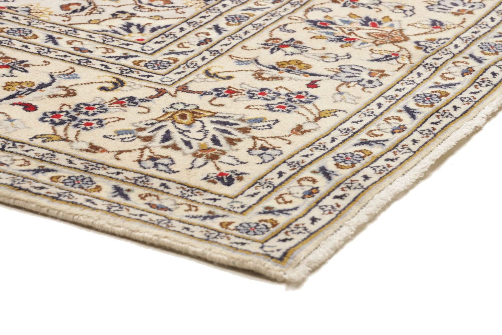 Kashan Persian Rug 195 × 299 cm, Wool, hand-knotted