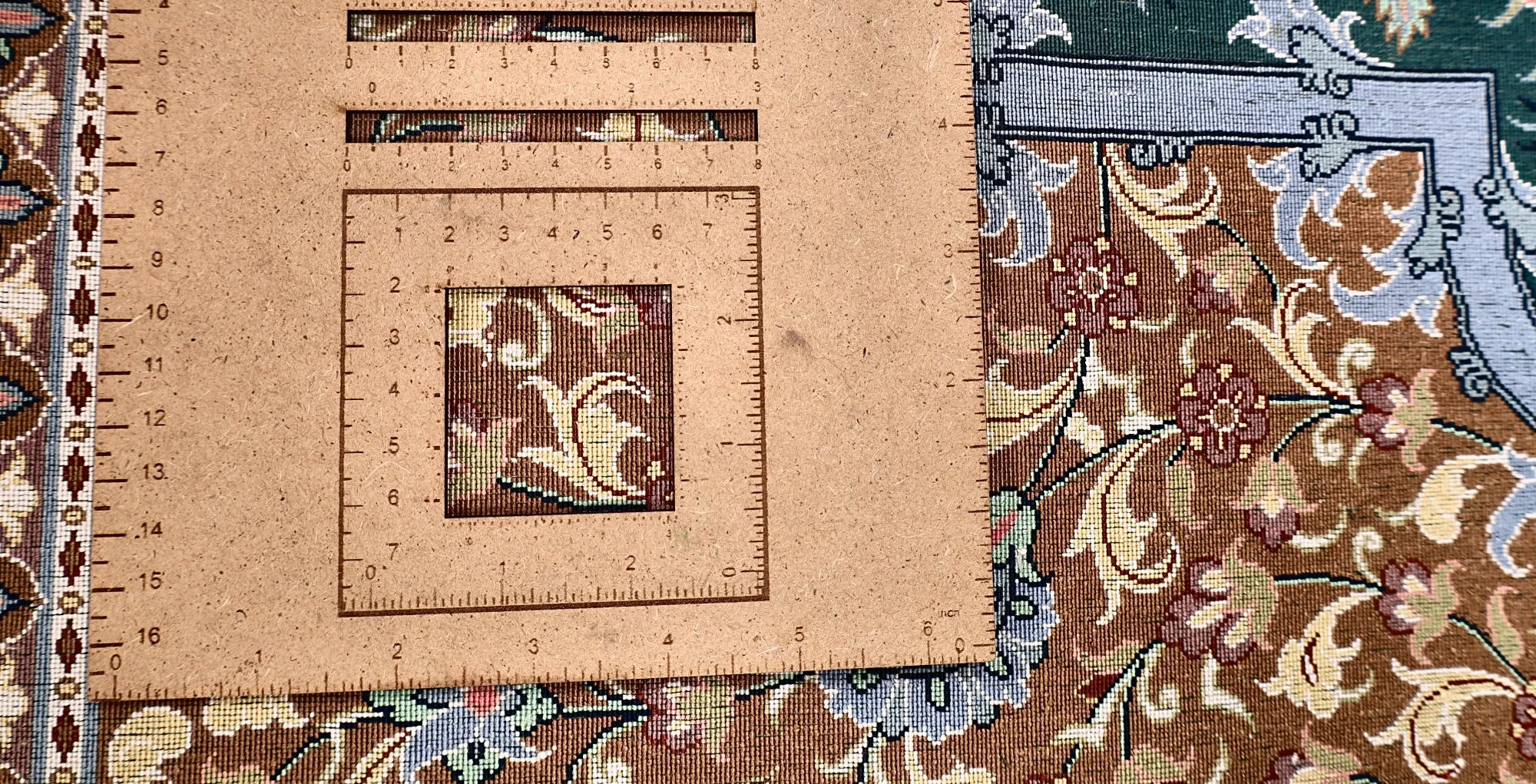 Qom Persian Rug 191 × 130 cm, Silk, hand-knotted