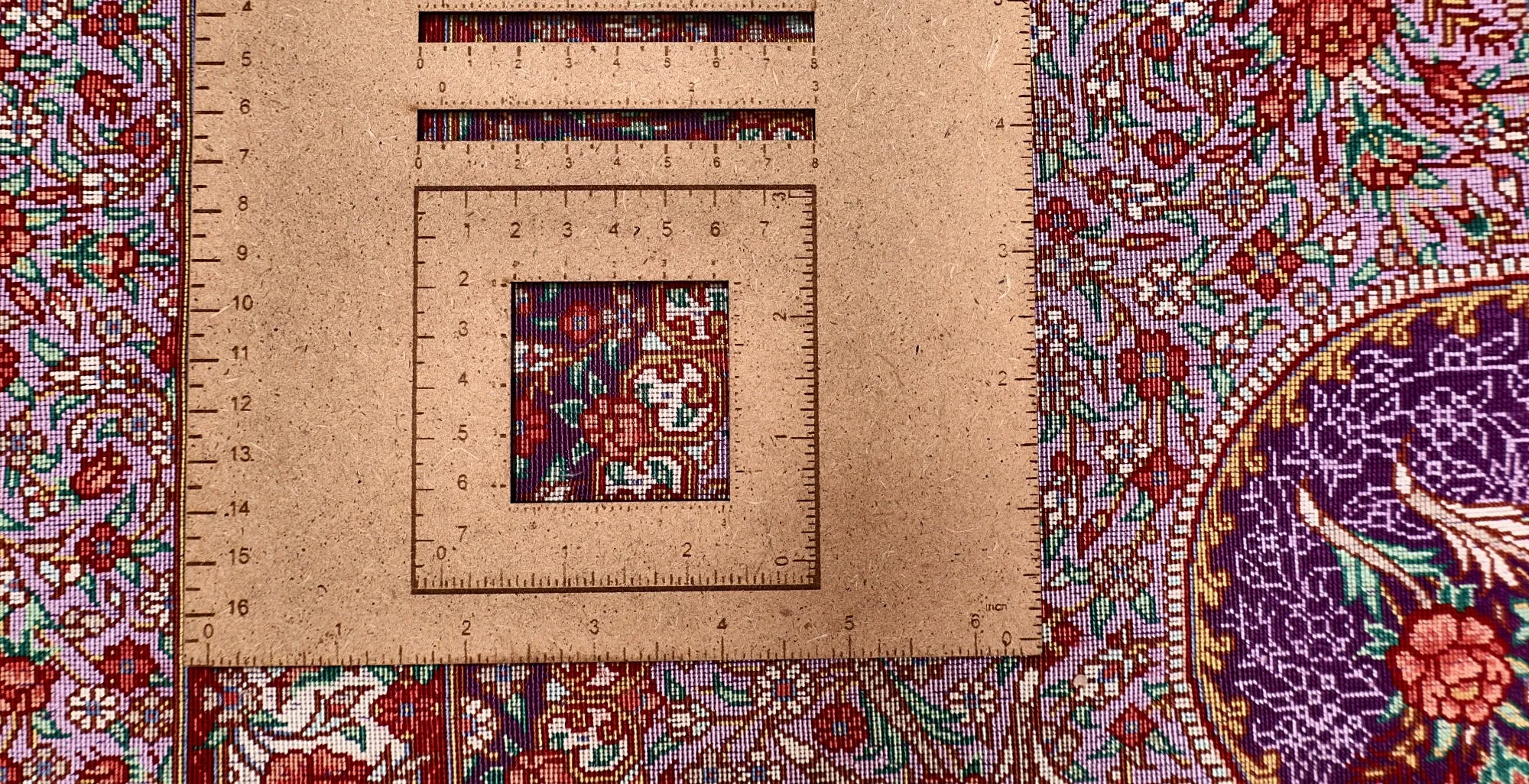 Hand-Knotted Silk Qom Persian Rug, 195 × 134 cm