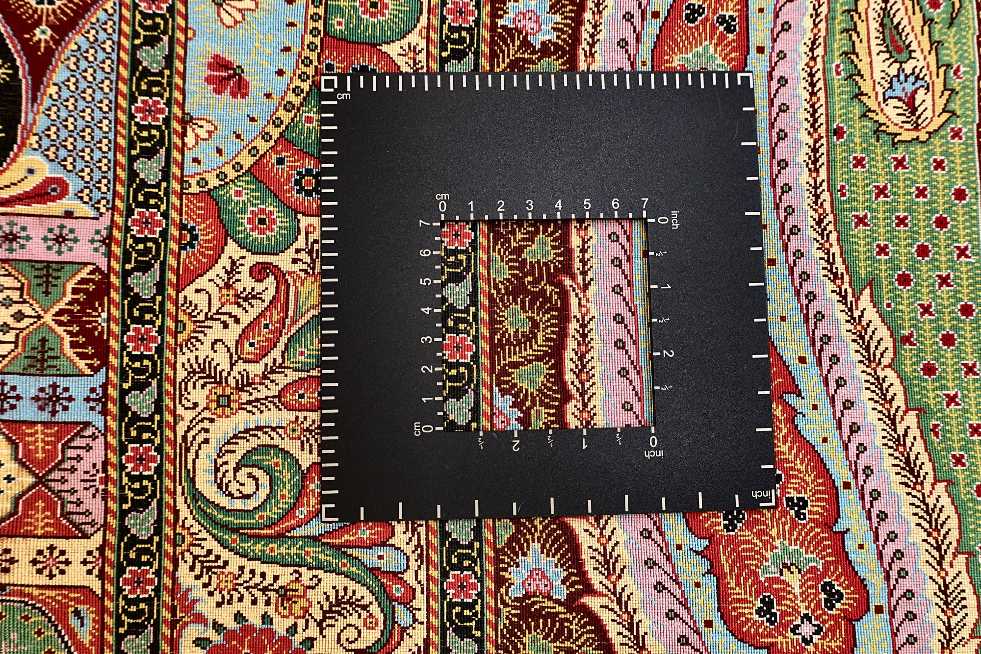 Qom Persian Rug 300 × 200 cm, Silk, hand-knotted