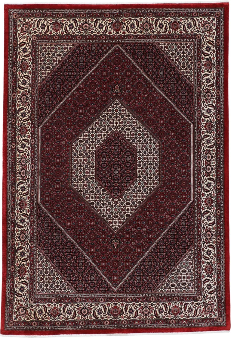 Bijar Persian Rug 205 × 300 cm, Wool & Silk, hand-knotted