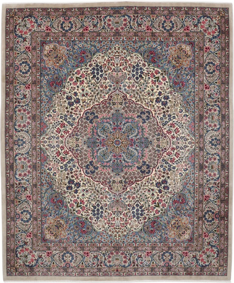 Kerman Persian Rug 248 × 300 cm, Wool, hand-knotted