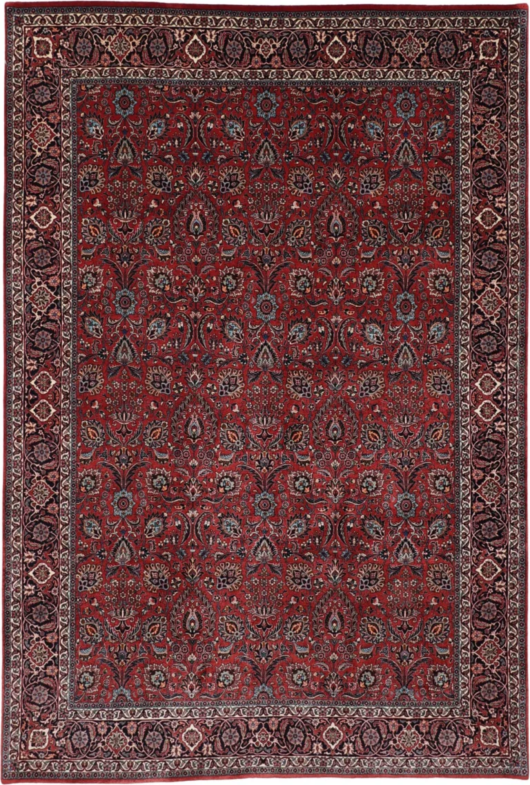 Bijar Persian Rug 203 × 300 cm, Wool & Silk, hand-knotted