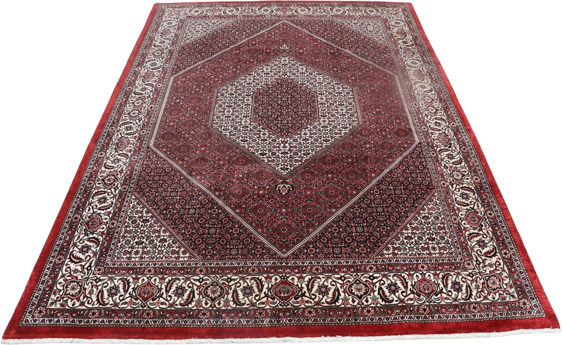 Bijar Persian Rug 205 × 300 cm, Wool & Silk, hand-knotted