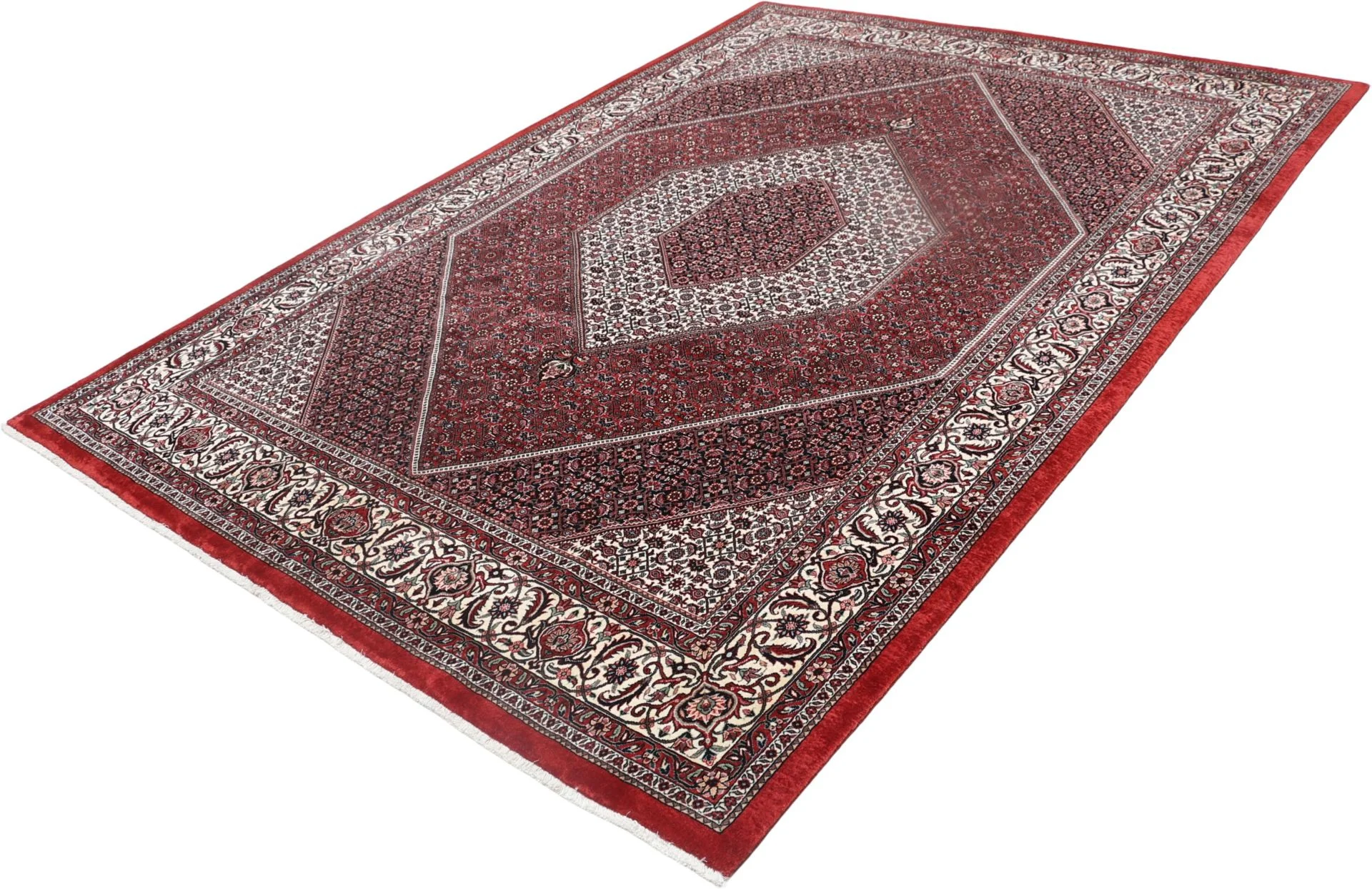 Bijar Persian Rug 205 × 300 cm, Wool & Silk, hand-knotted