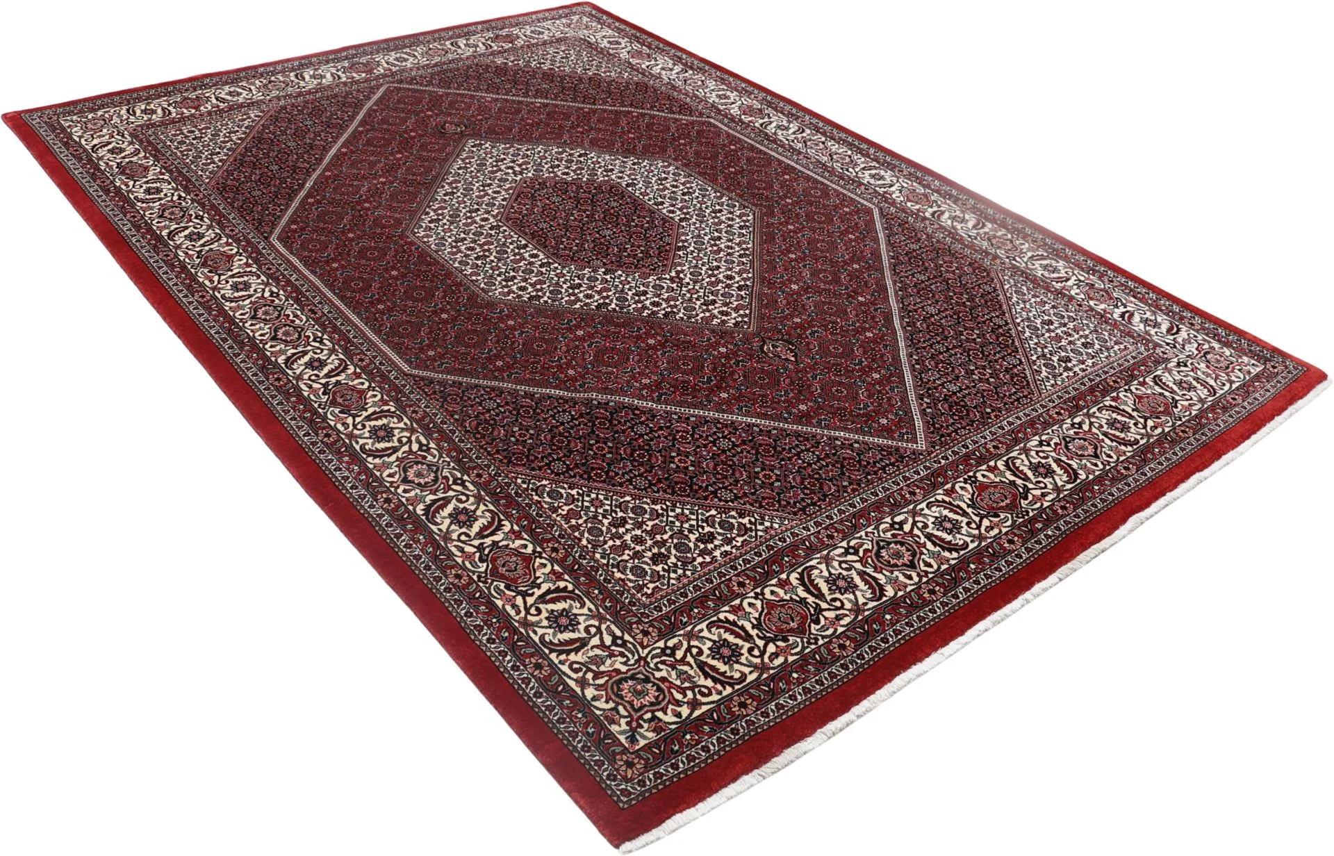 Bijar Persian Rug 205 × 300 cm, Wool & Silk, hand-knotted