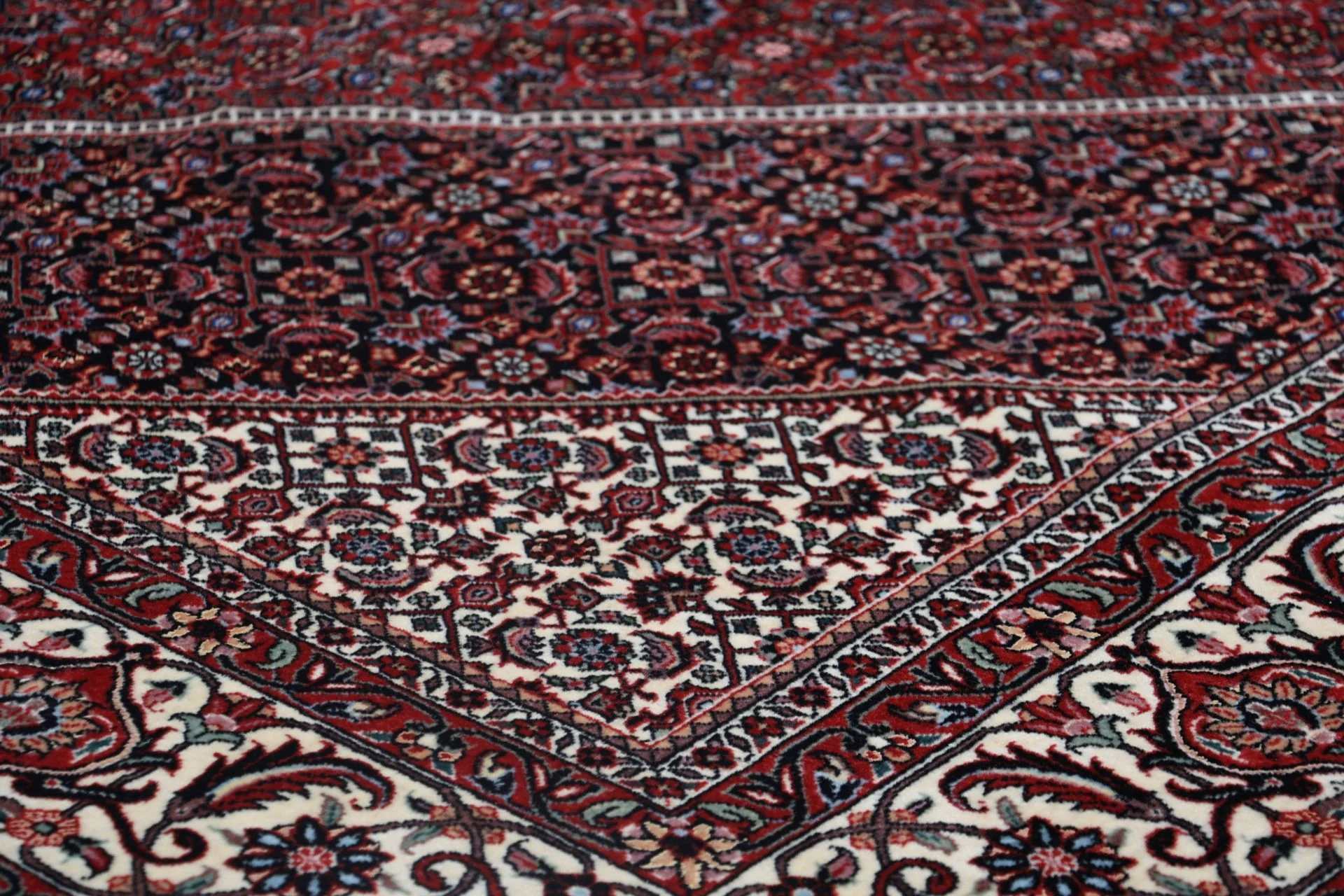 Bijar Persian Rug 205 × 300 cm, Wool & Silk, hand-knotted
