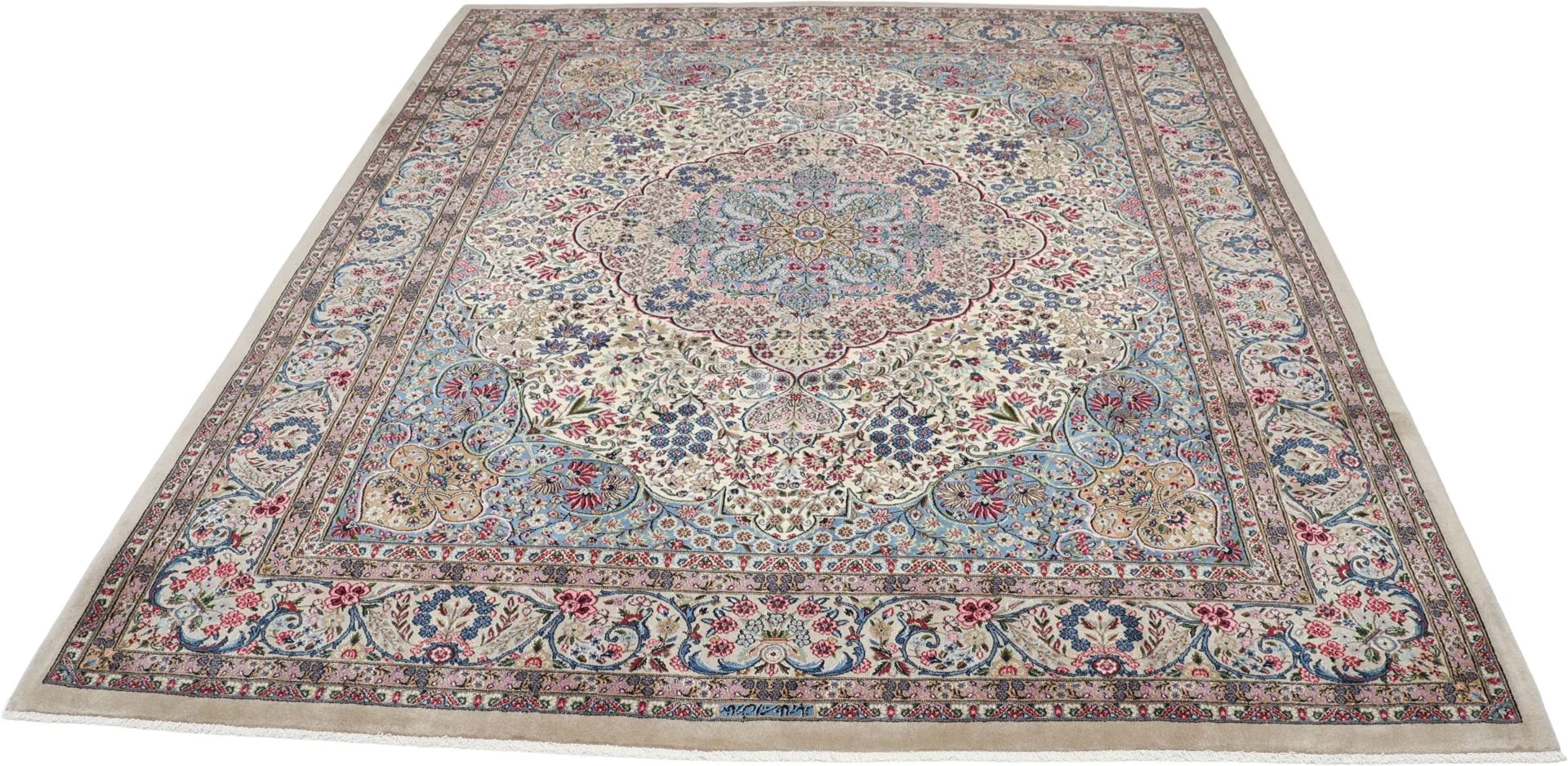 perserteppich-kirman-248-x-300-cm-schurwolle-handgeknupft-36 Kerman Persian Rug 248 × 300 cm, Wool, hand-knotted
