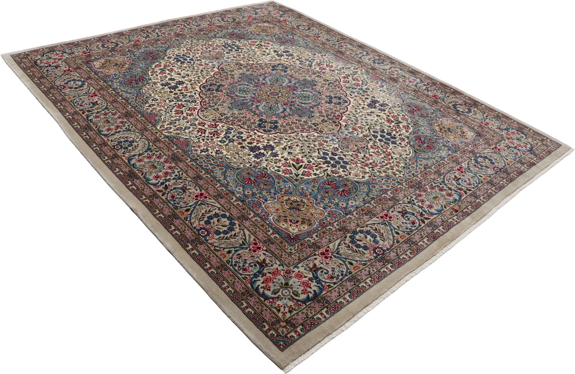 perserteppich-kirman-248-x-300-cm-schurwolle-handgeknupft-49 Kerman Persian Rug 248 × 300 cm, Wool, hand-knotted