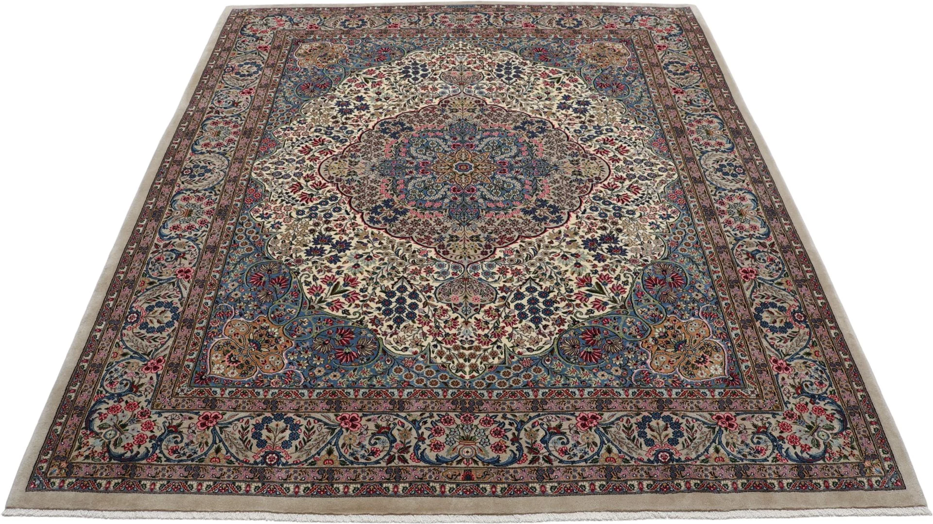 perserteppich-kirman-248-x-300-cm-schurwolle-handgeknupft-55 Kerman Persian Rug 248 × 300 cm, Wool, hand-knotted