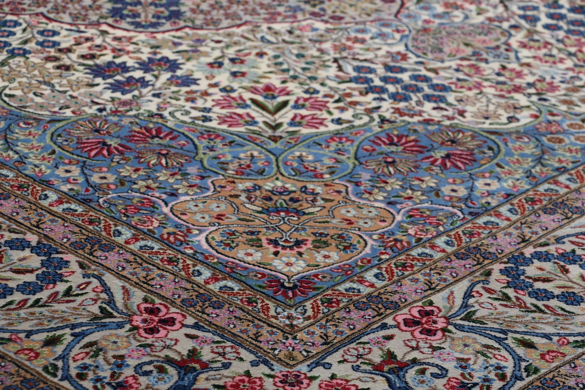 perserteppich-kirman-248-x-300-cm-schurwolle-handgeknupft-66 Kerman Persian Rug 248 × 300 cm, Wool, hand-knotted