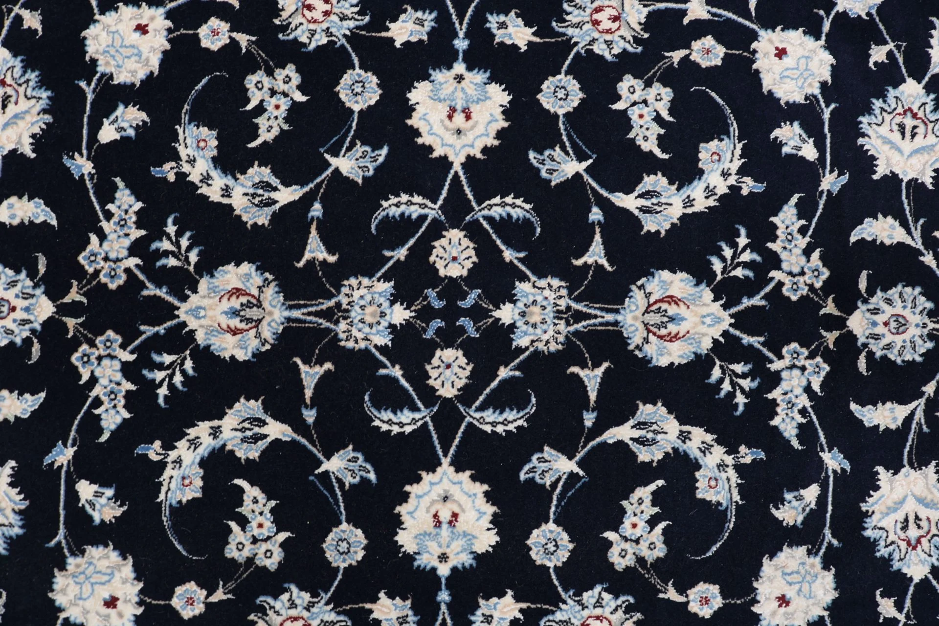 Nain Persian Rug 224 × 270 cm, Wool & Silk, hand-knotted