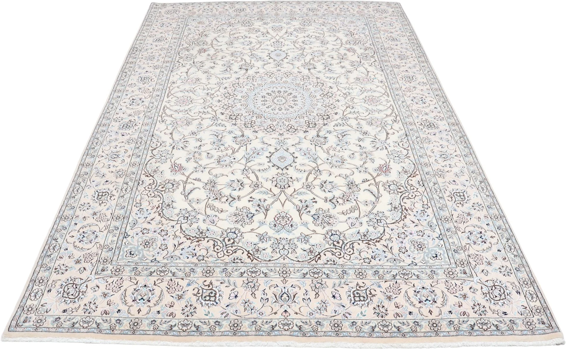 perserteppich-nain-202-x-308-cm-schurwolle-und-seide-handgeknupft-9 Hand-Knotted Wool & Silk Nain Persian Rug, 202 × 308 cm