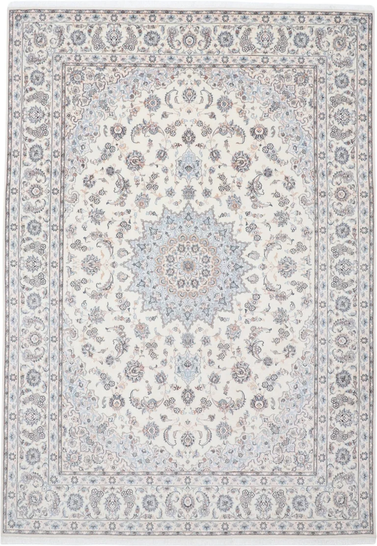 Nain Persian Rug 250 × 357 cm, Wool & Silk, hand-knotted