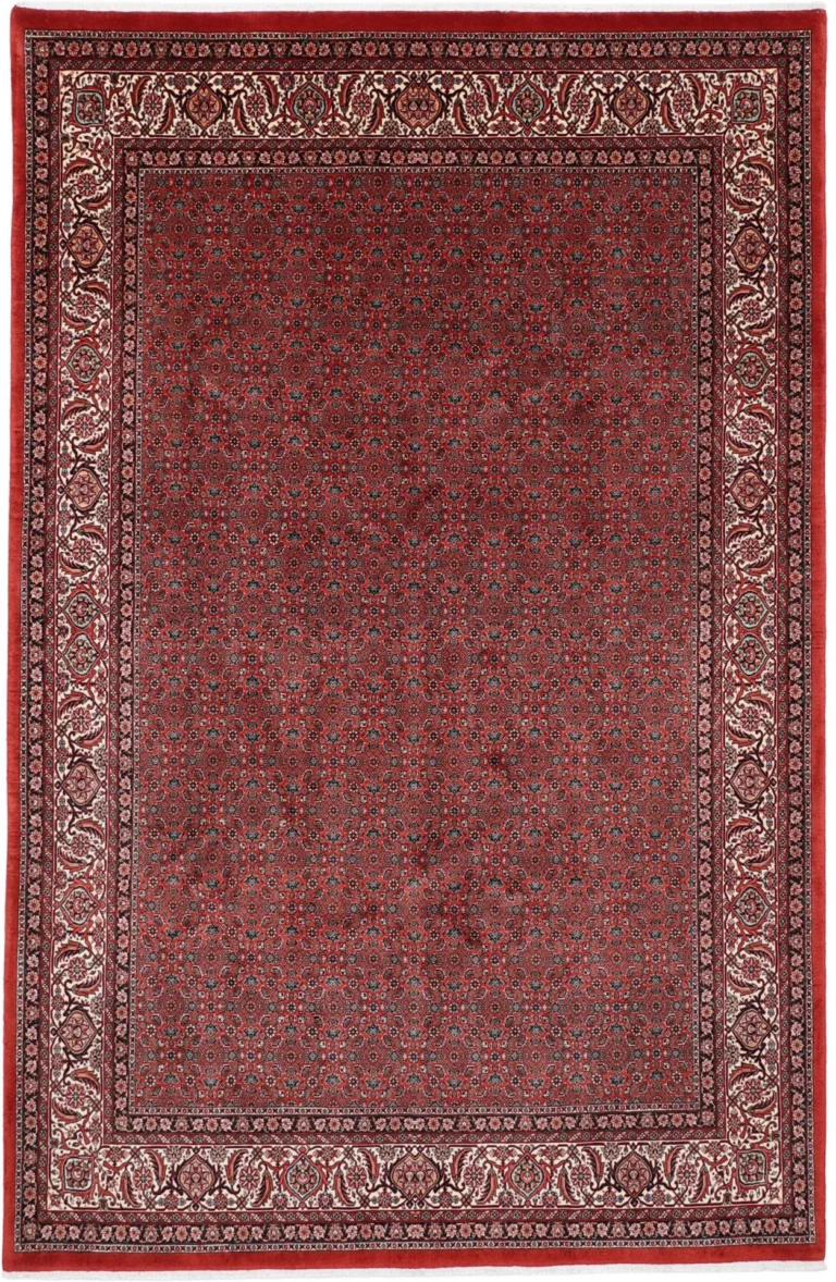 Bijar Persian Rug 200 × 305 cm, Wool & Silk, hand-knotted
