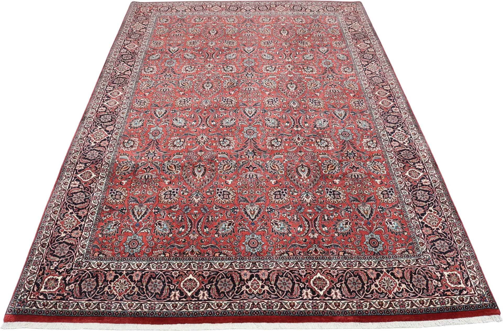 Bijar Persian Rug 203 × 300 cm, Wool & Silk, hand-knotted