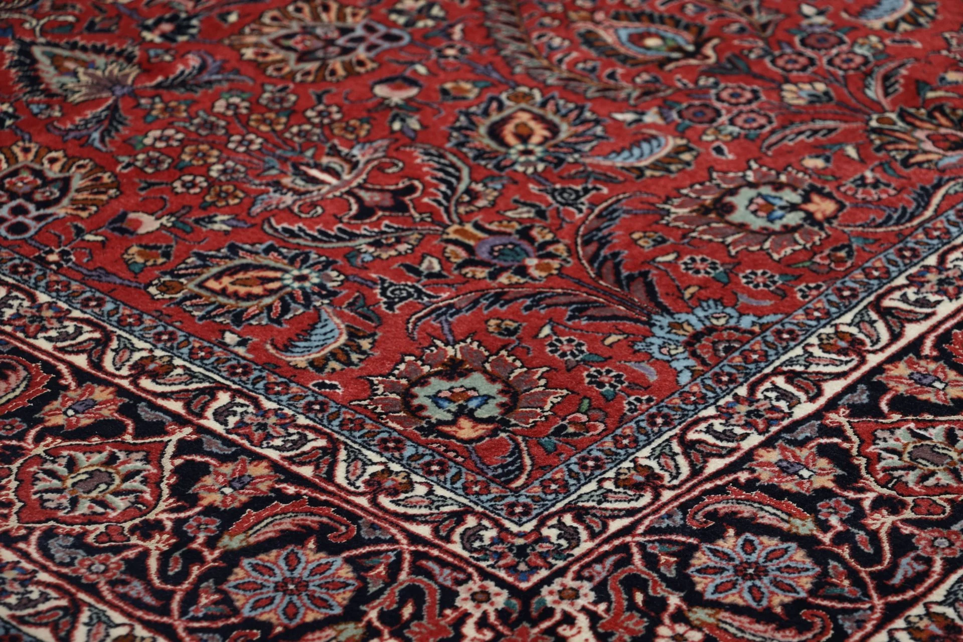 Bijar Persian Rug 203 × 300 cm, Wool & Silk, hand-knotted