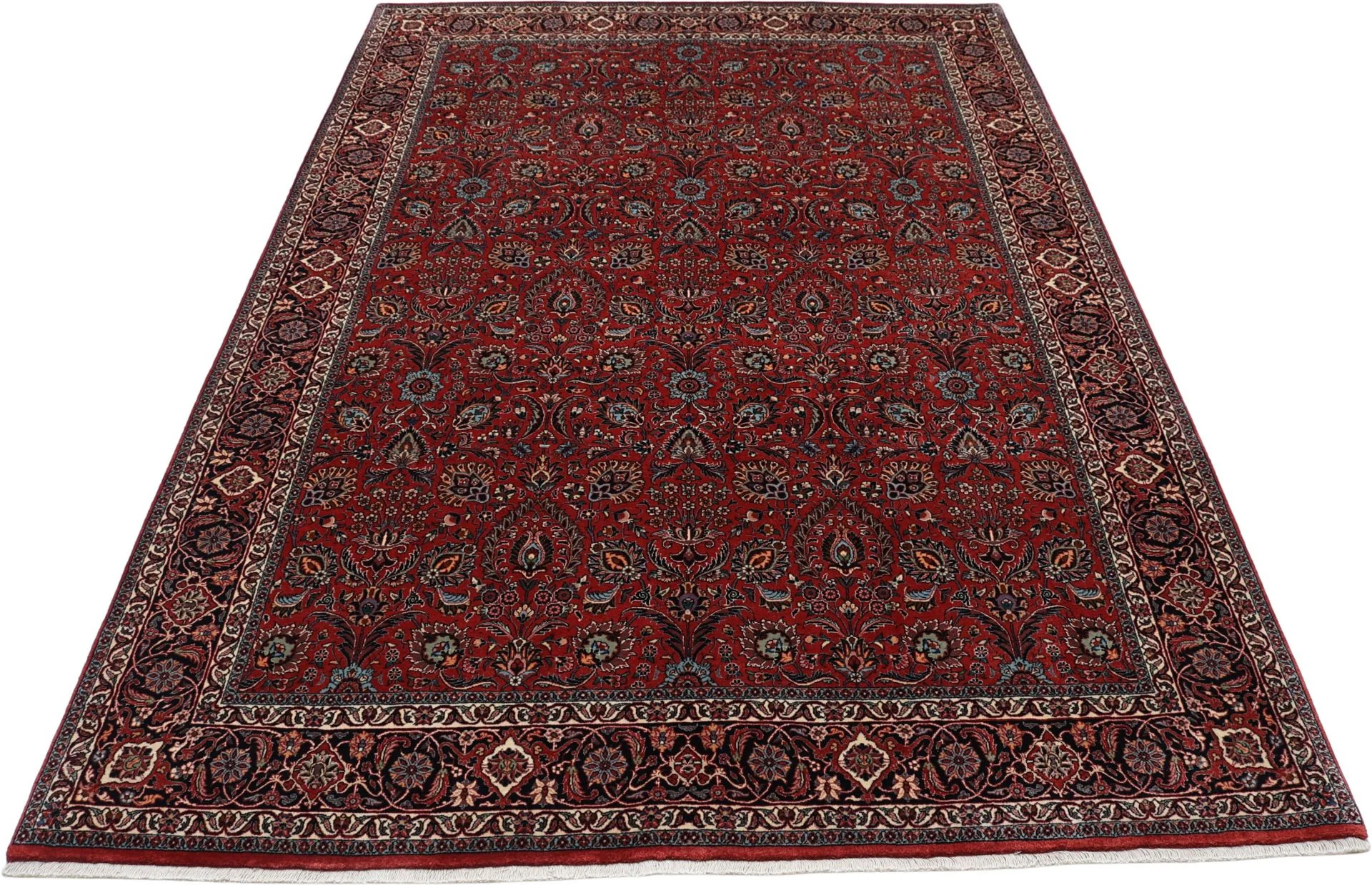 Bijar Persian Rug 203 × 300 cm, Wool & Silk, hand-knotted