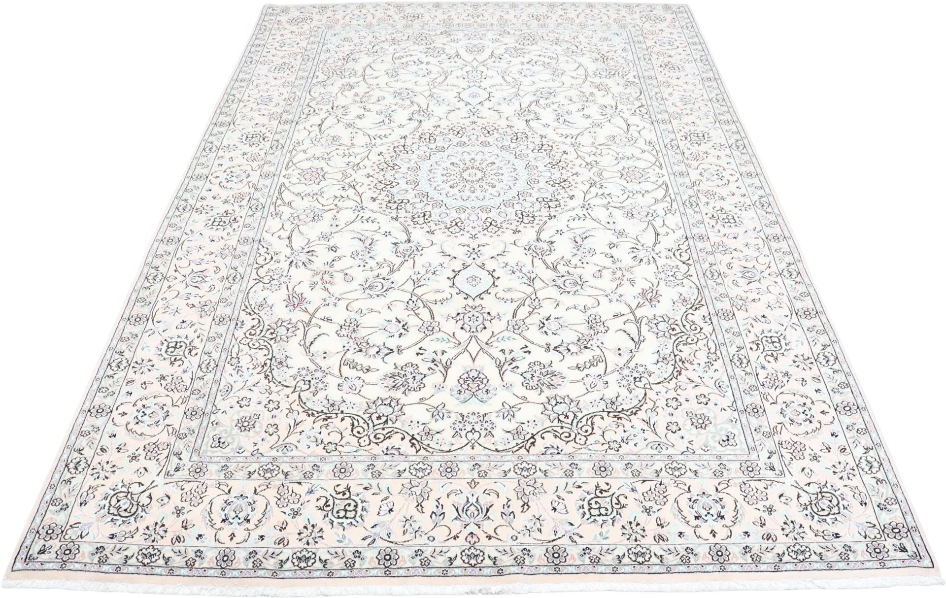 perserteppich-nain-202-x-310-cm-schurwolle-und-seide-handgeknupft-21 Nain Persian Rug — hand-knotted, 202 × 310 cm, Wool & Silk