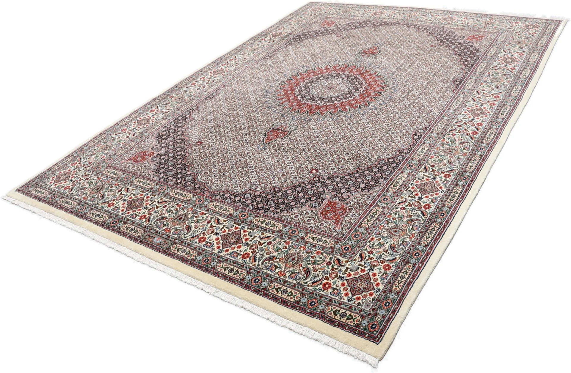 perserteppich-moud-245-x-347-cm-schurwolle-seide-handgeknupft-42 Moud Persian Rug — hand-knotted, 245 × 347 cm, Wool & Silk