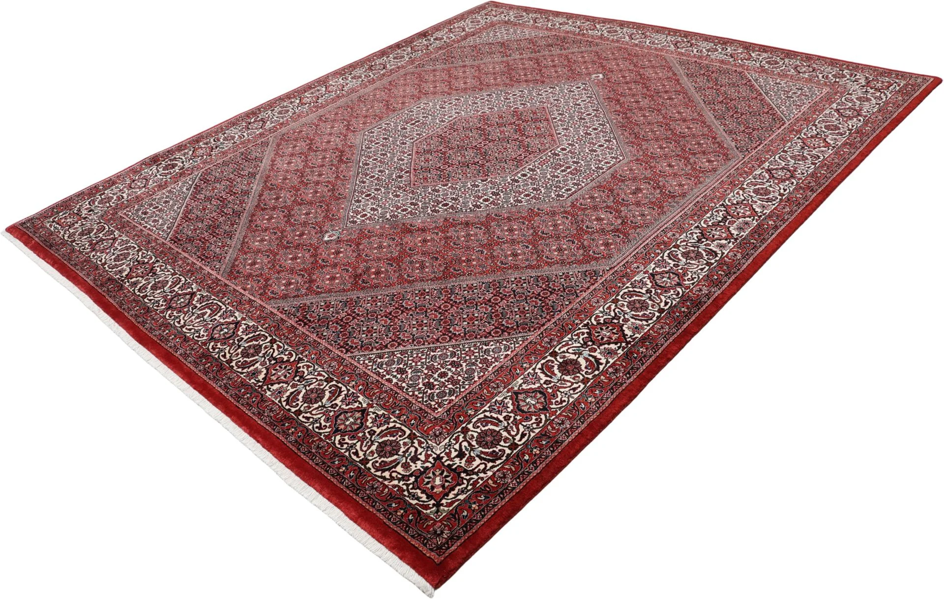 Bijar Persian Rug 255 × 297 cm, Wool & Silk, hand-knotted