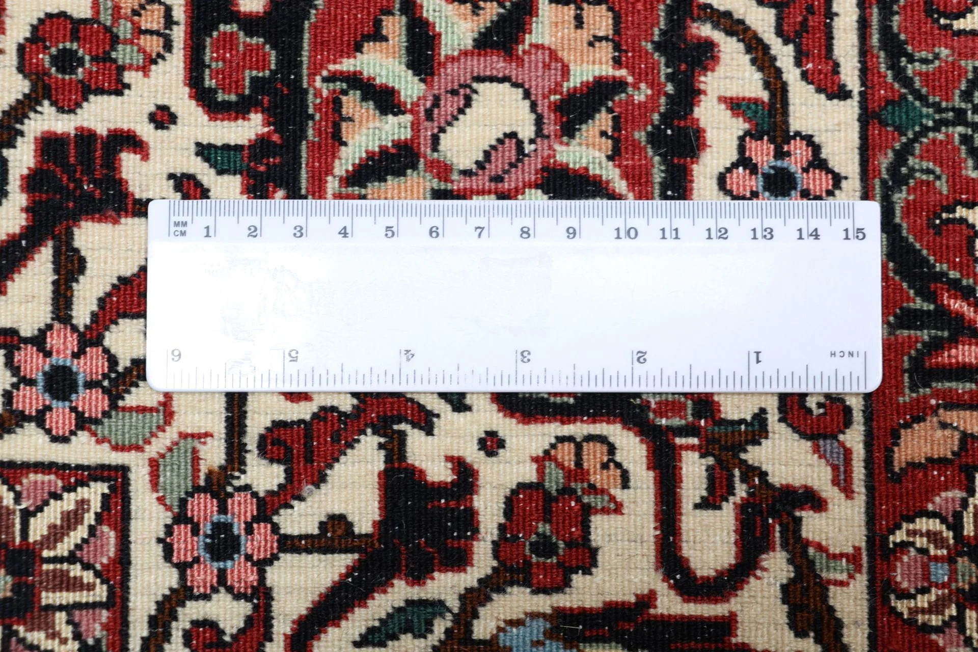 Bijar Persian Rug 255 × 297 cm, Wool & Silk, hand-knotted