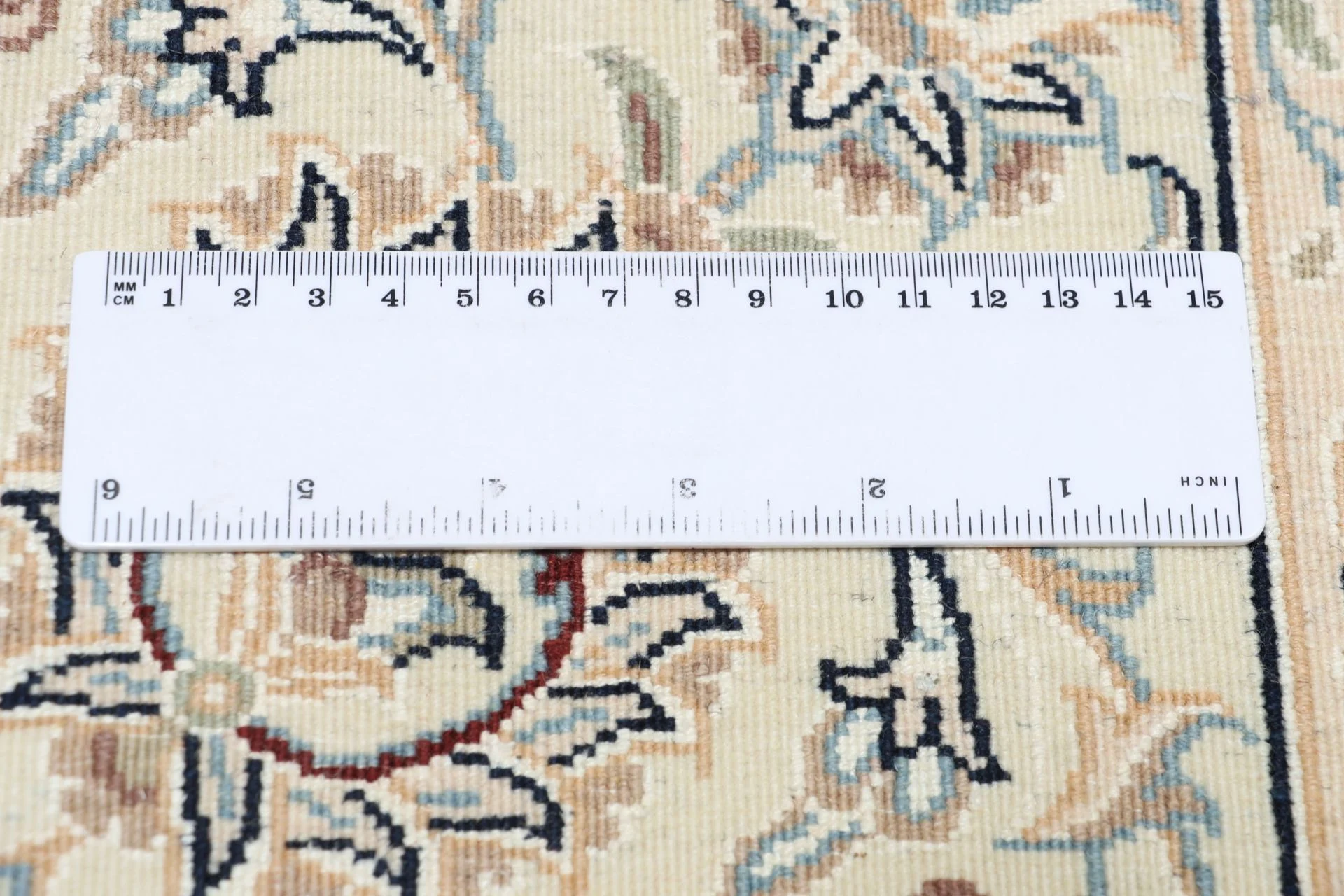 Nain Persian Rug 250 × 357 cm, Wool & Silk, hand-knotted
