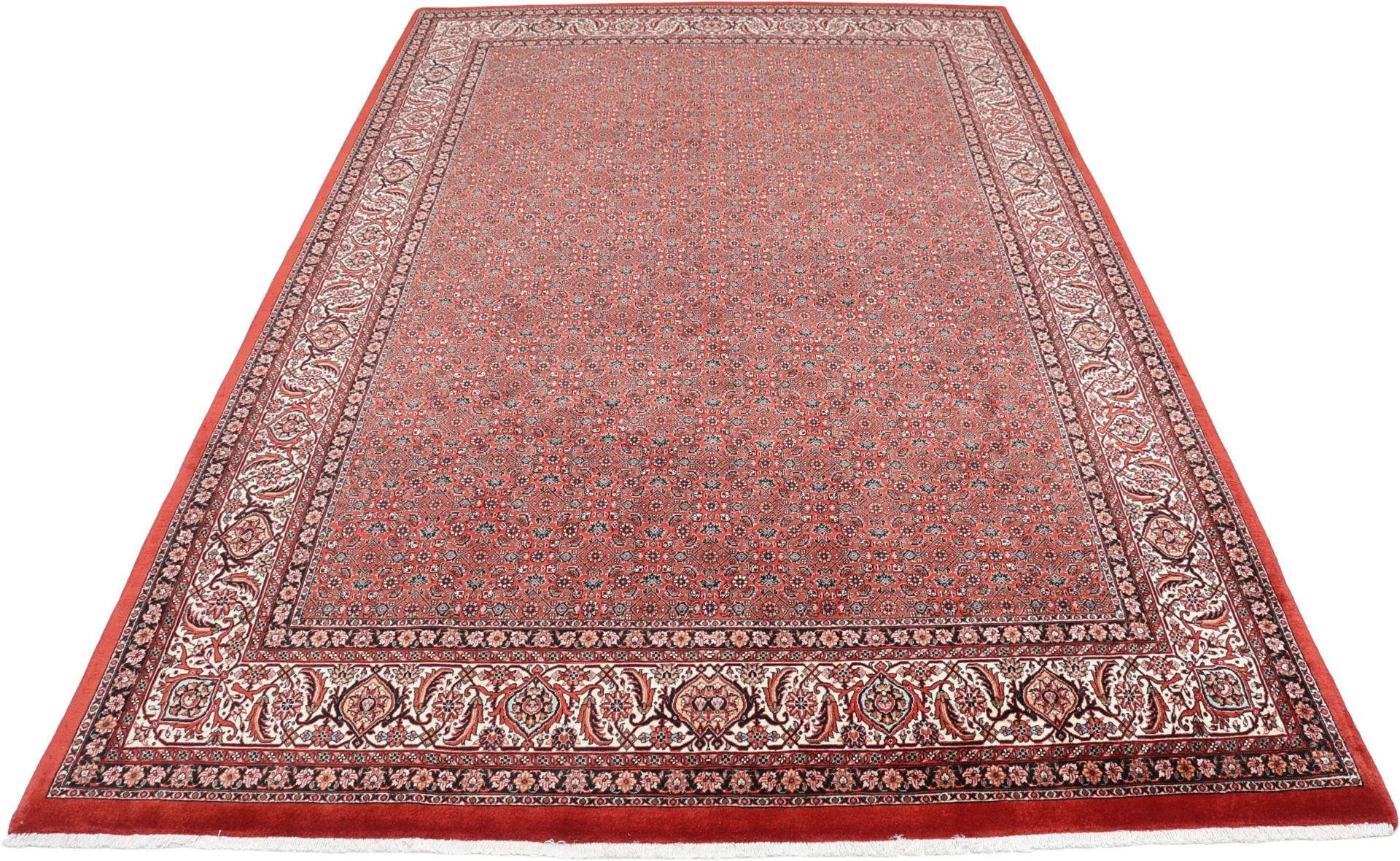 Bijar Persian Rug 200 × 305 cm, Wool & Silk, hand-knotted