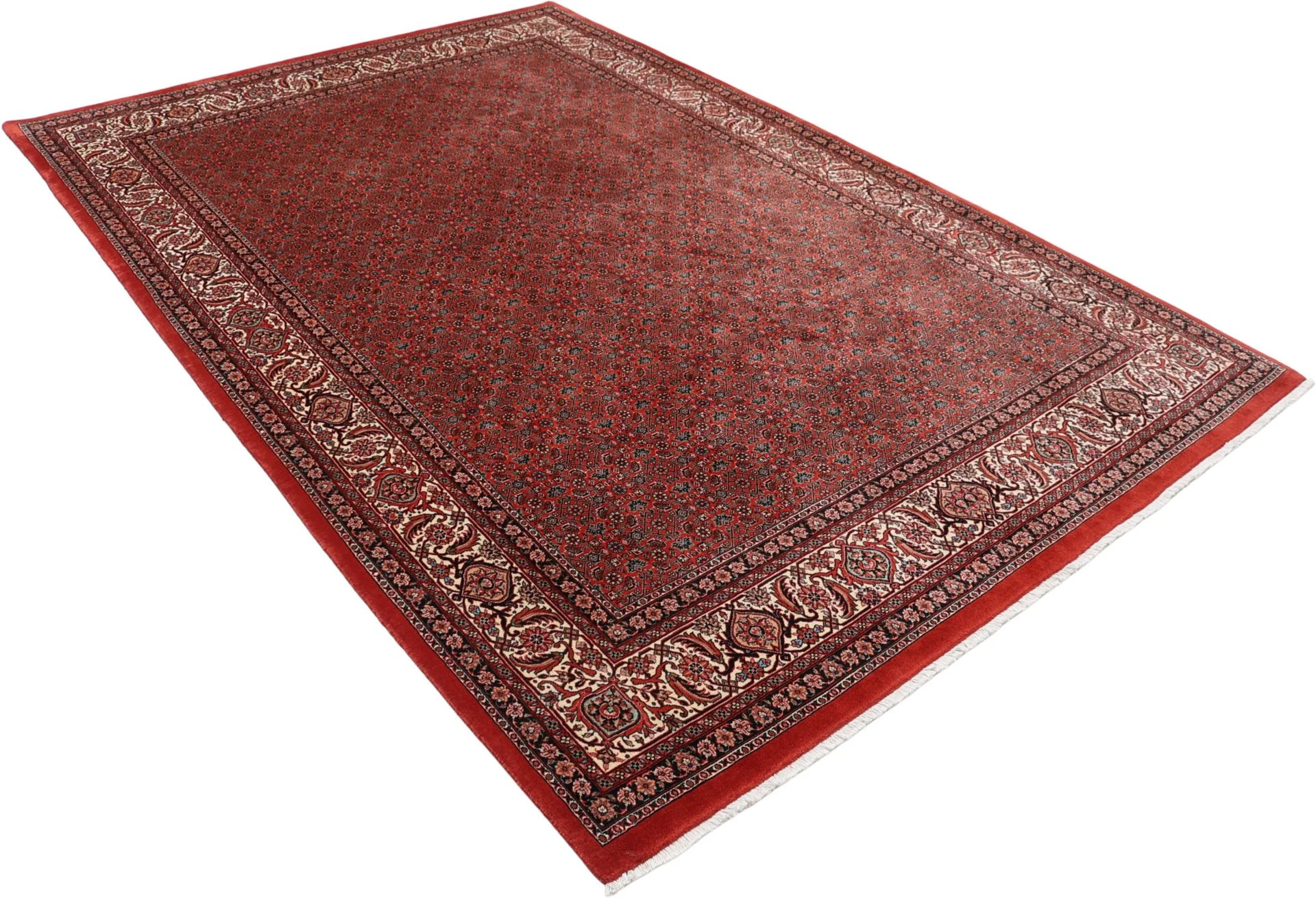 Bijar Persian Rug 200 × 305 cm, Wool & Silk, hand-knotted