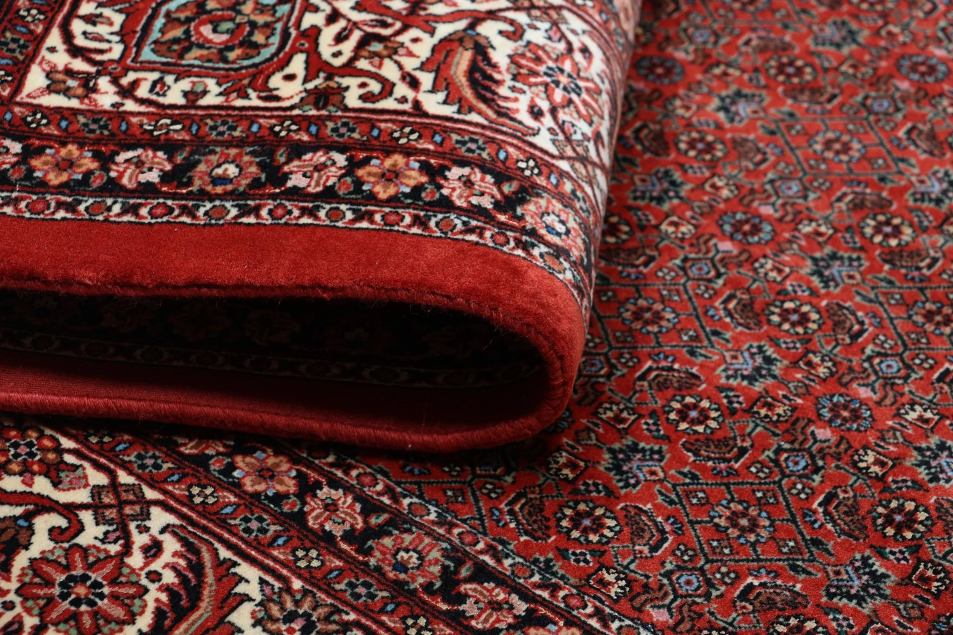 Bijar Persian Rug 200 × 305 cm, Wool & Silk, hand-knotted