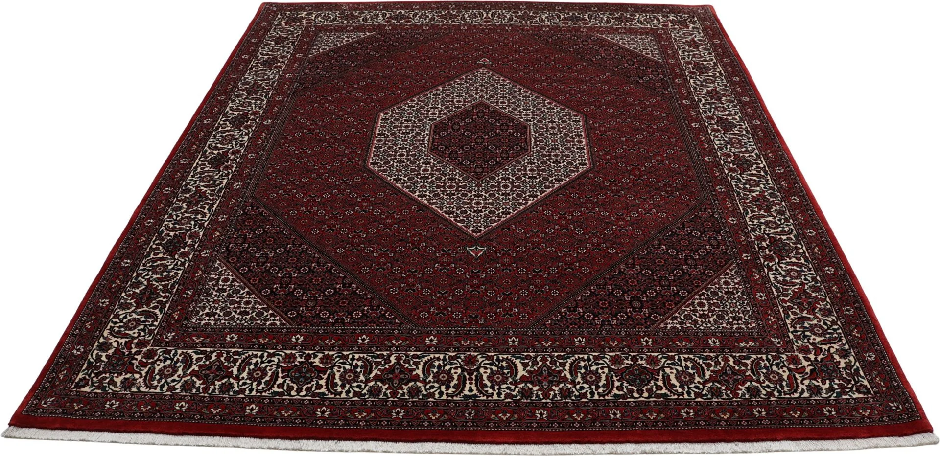 Bijar Persian Rug 255 × 305 cm, Wool & Silk, hand-knotted