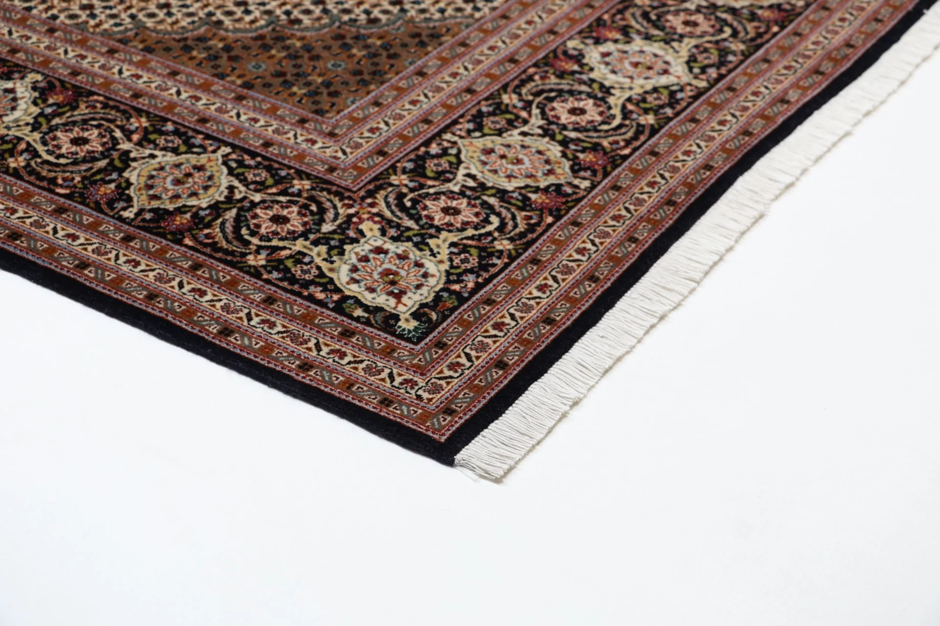 Tabriz Persian Rug 200 × 303 cm, Wool & Silk, hand-knotted