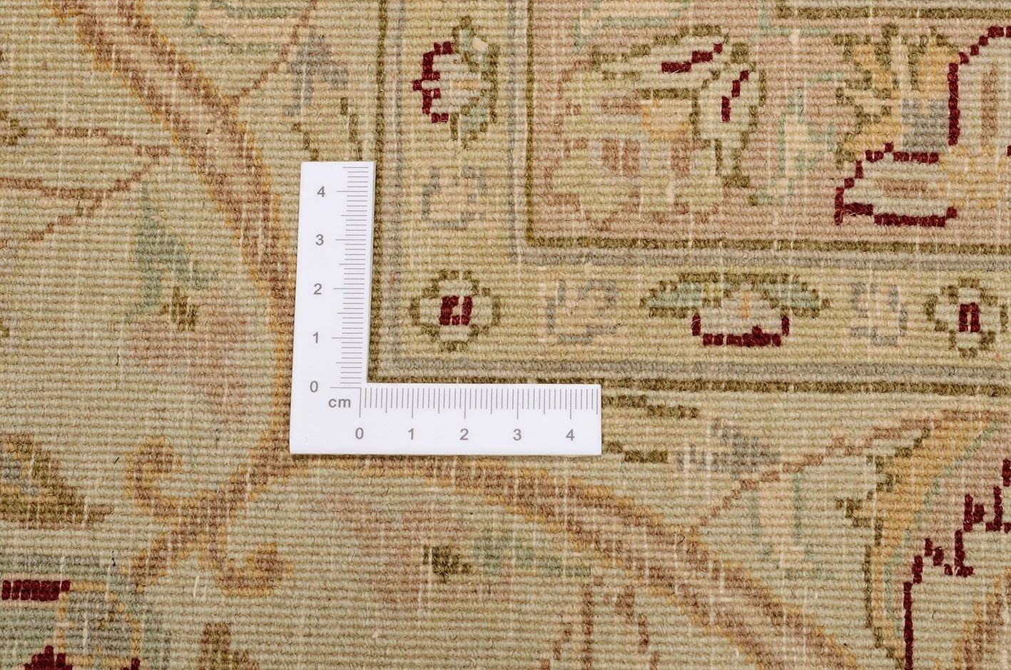 Tabriz Pakistani Rug — hand-knotted, 274 × 374 cm, Wool & Silk