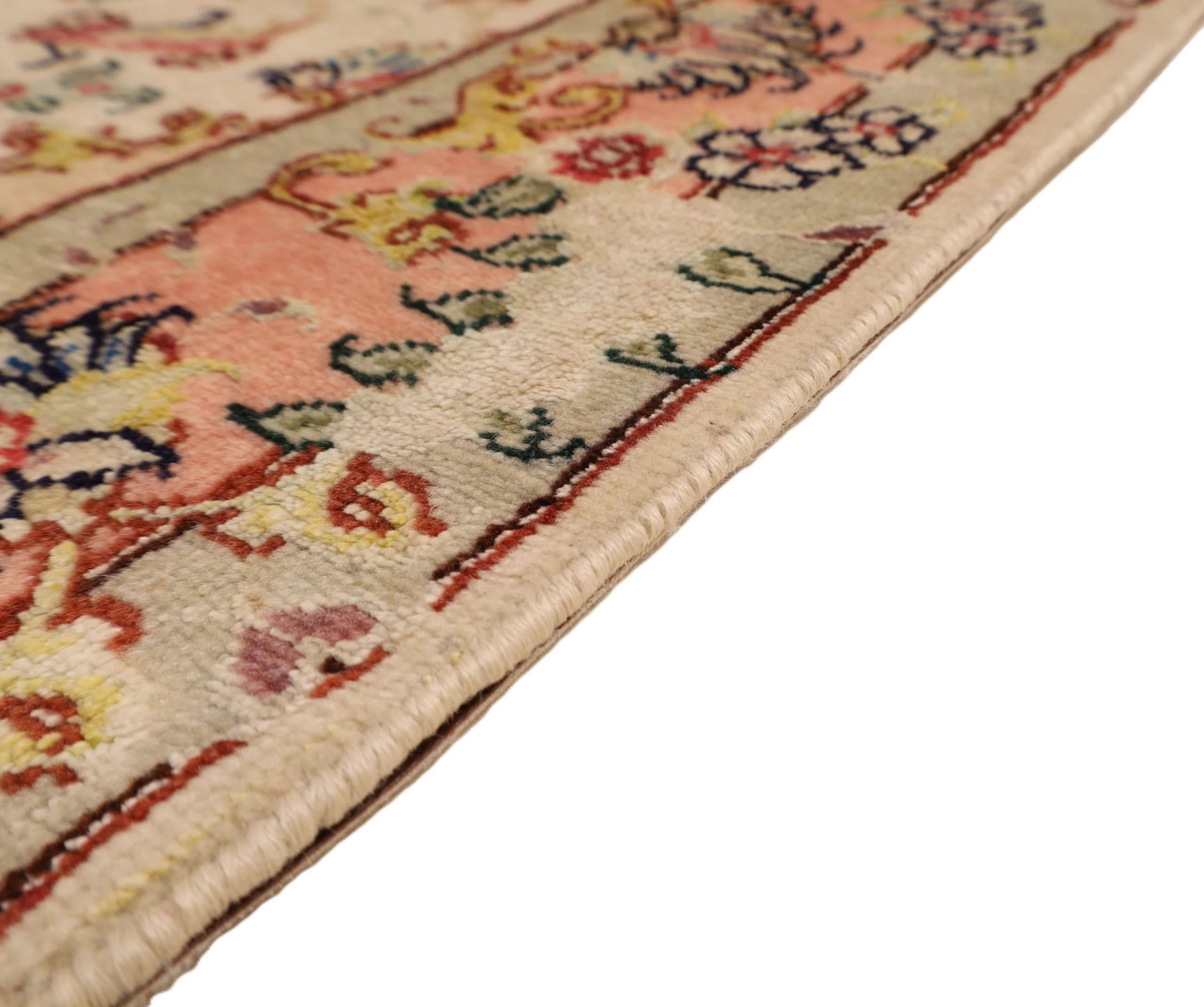 Tabriz Persian Rug — hand-knotted, 680 × 85 cm, Wool & Silk