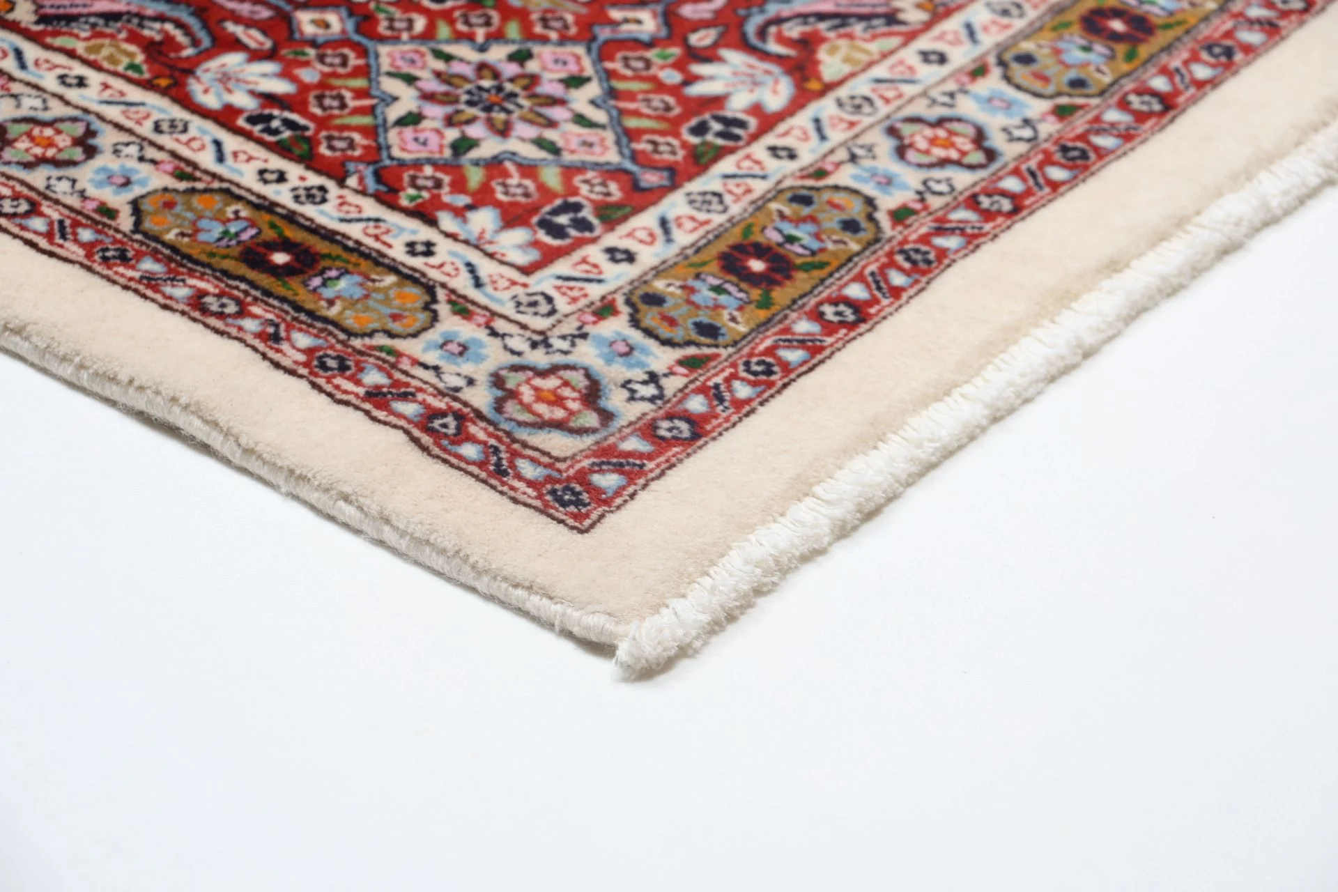 Moud Persian Rug — hand-knotted, 207 × 300 cm, Wool